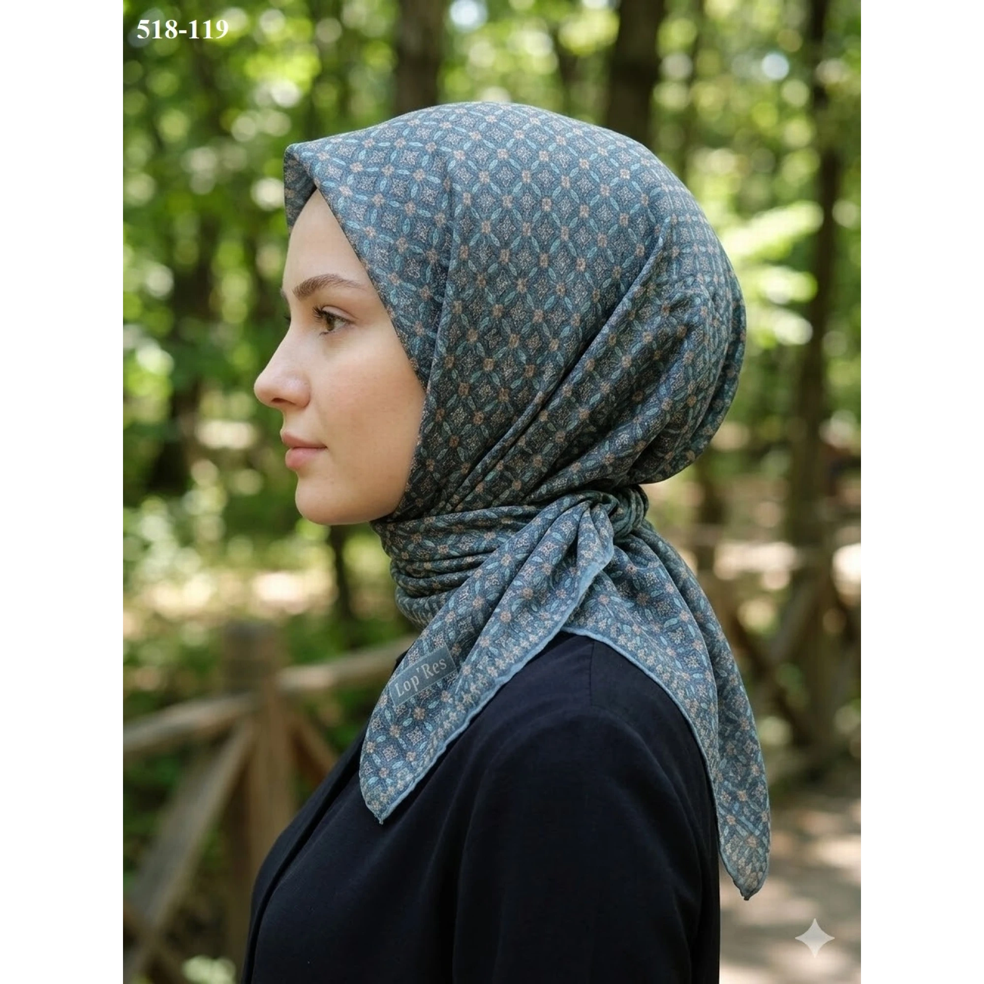 Lopres Dijital Soft Eşarp 518-119