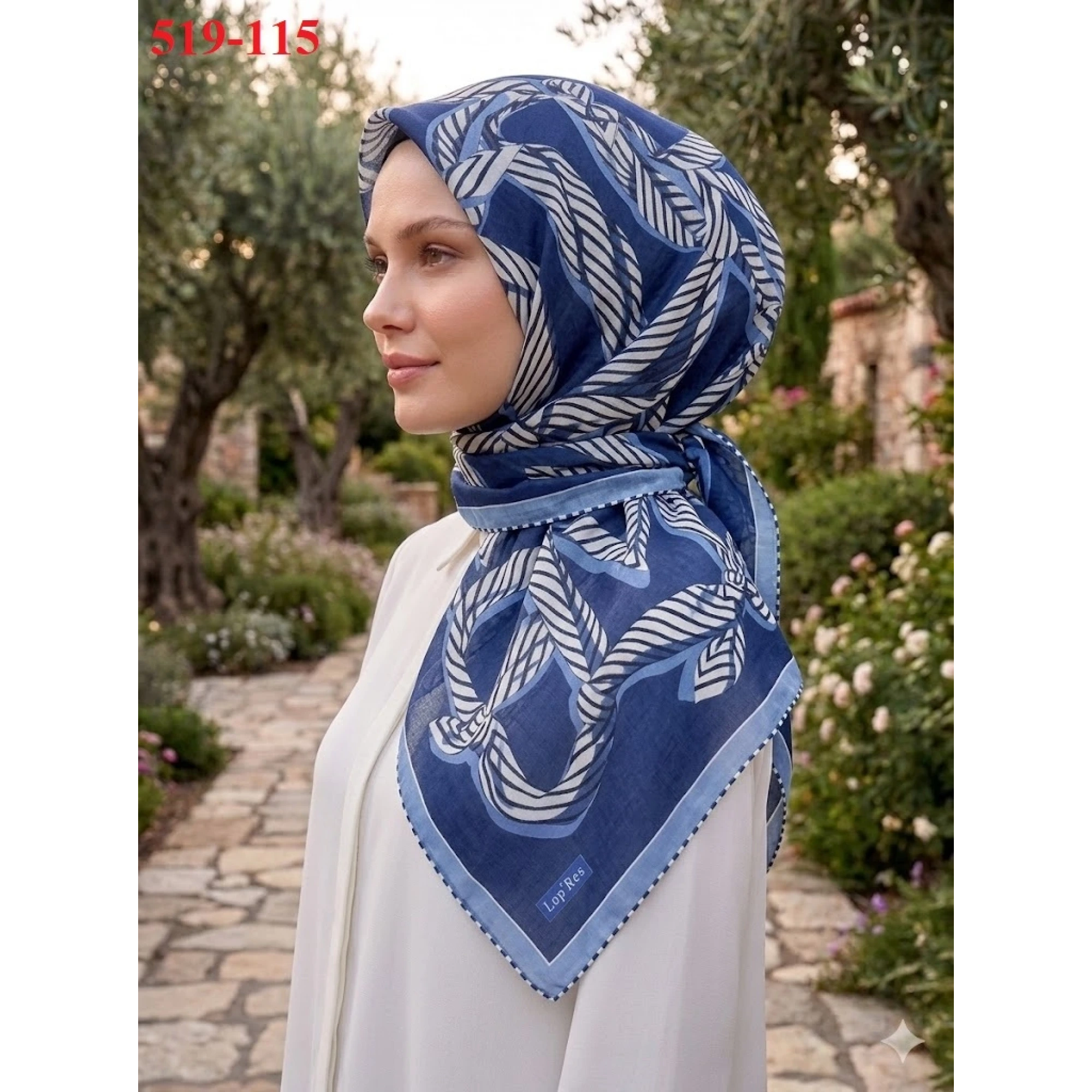 Lopres Dijital Soft Eşarp 519-115