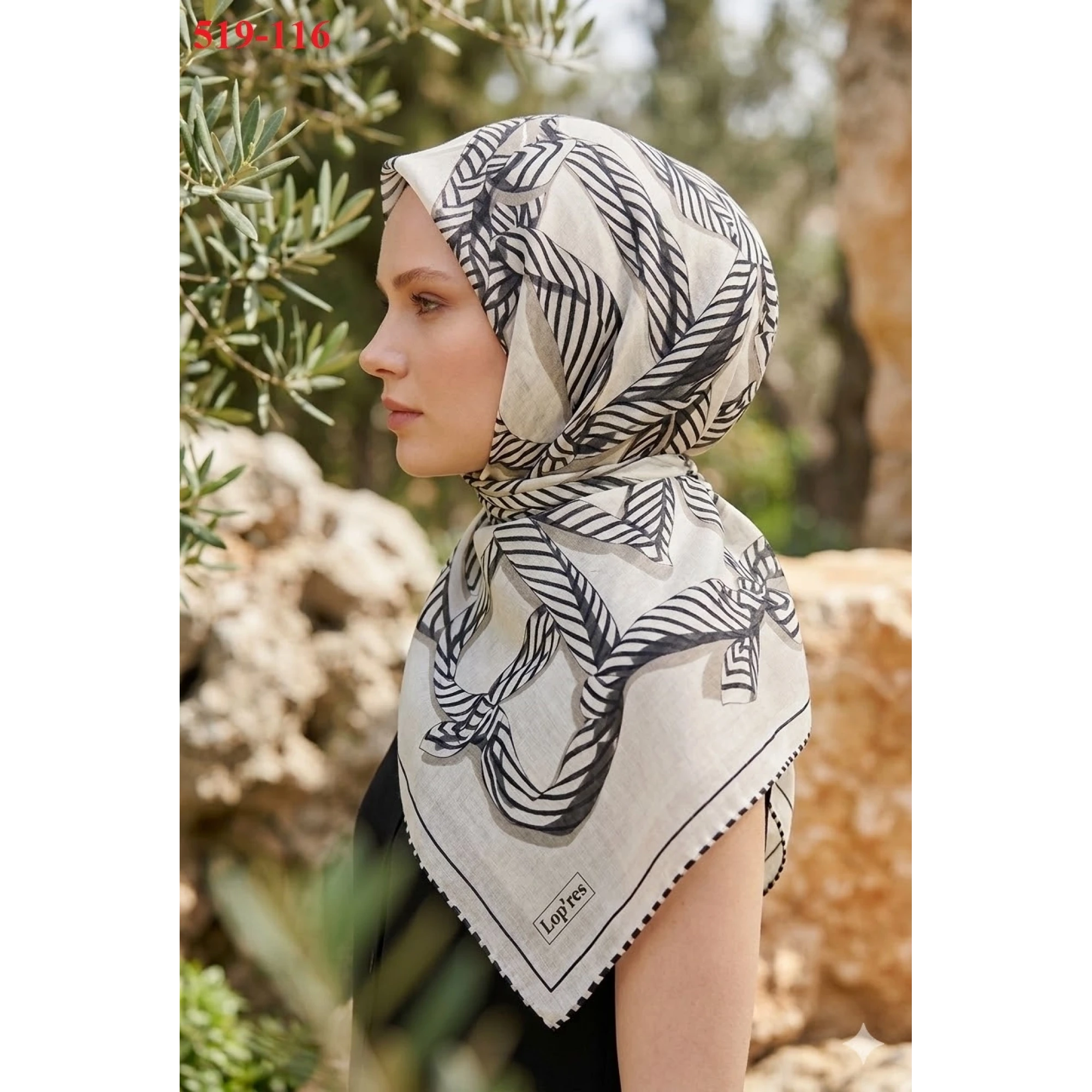 Lopres Dijital Soft Eşarp 519-116