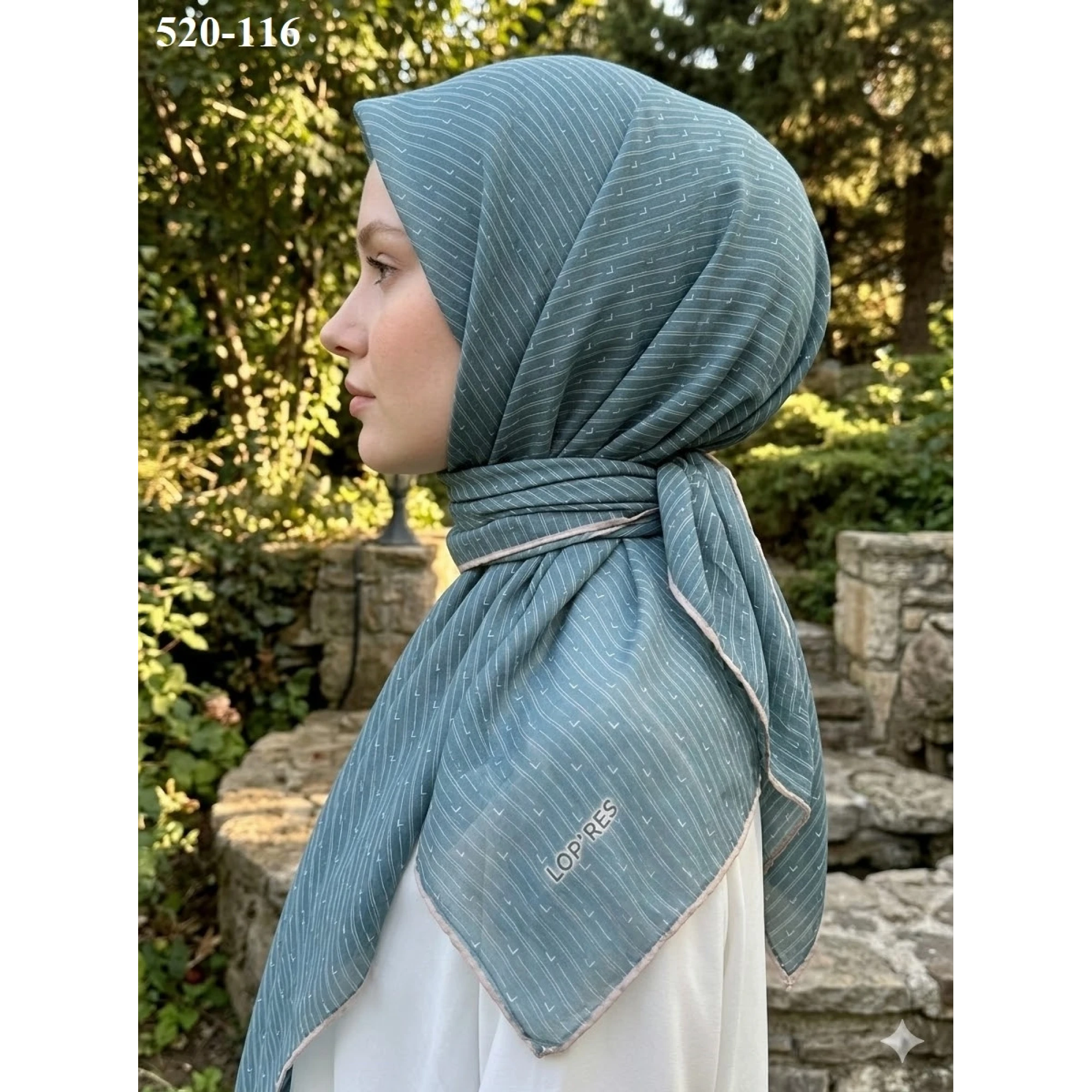 Lopres Dijital Soft Eşarp 520-116