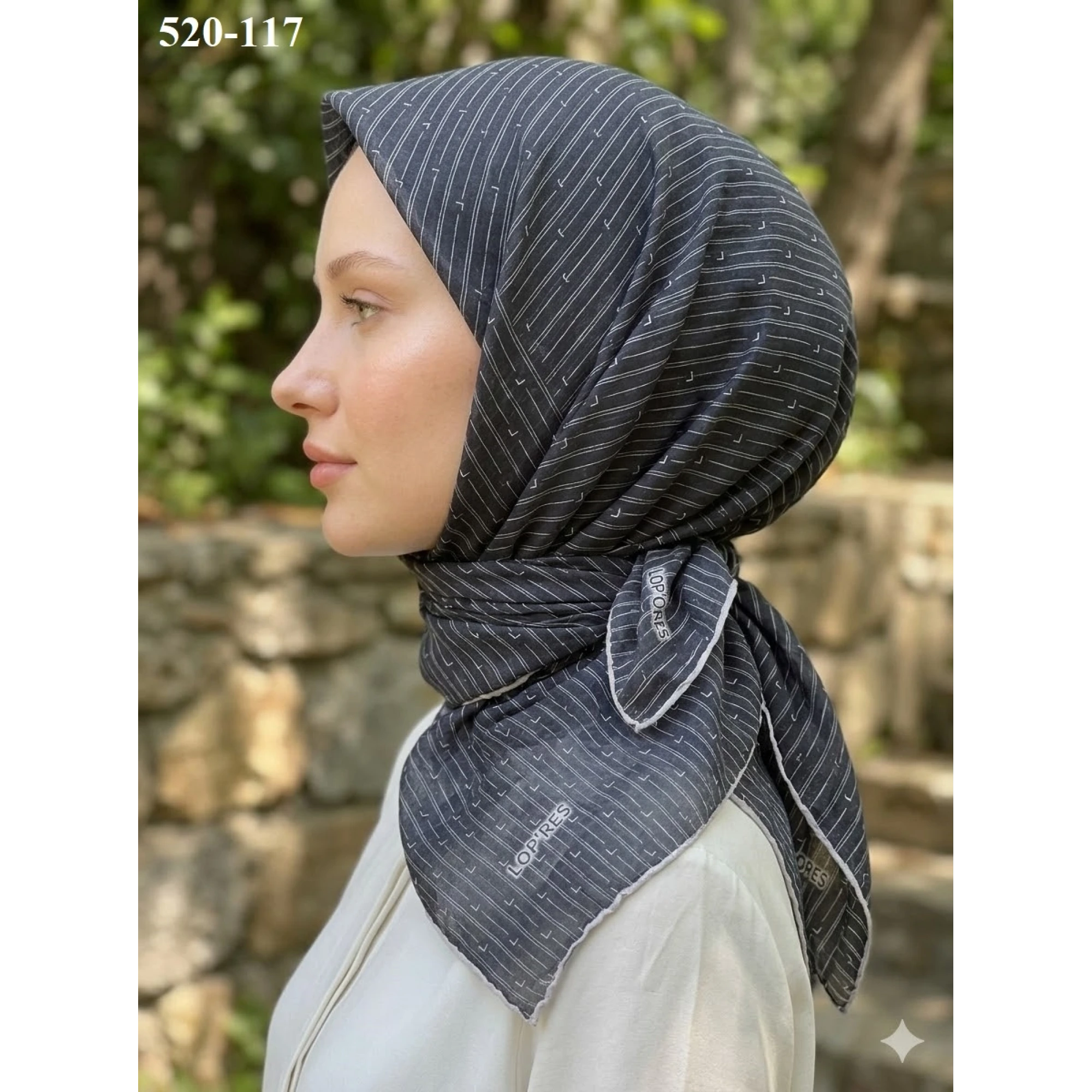 Lopres Dijital Soft Eşarp 520-117