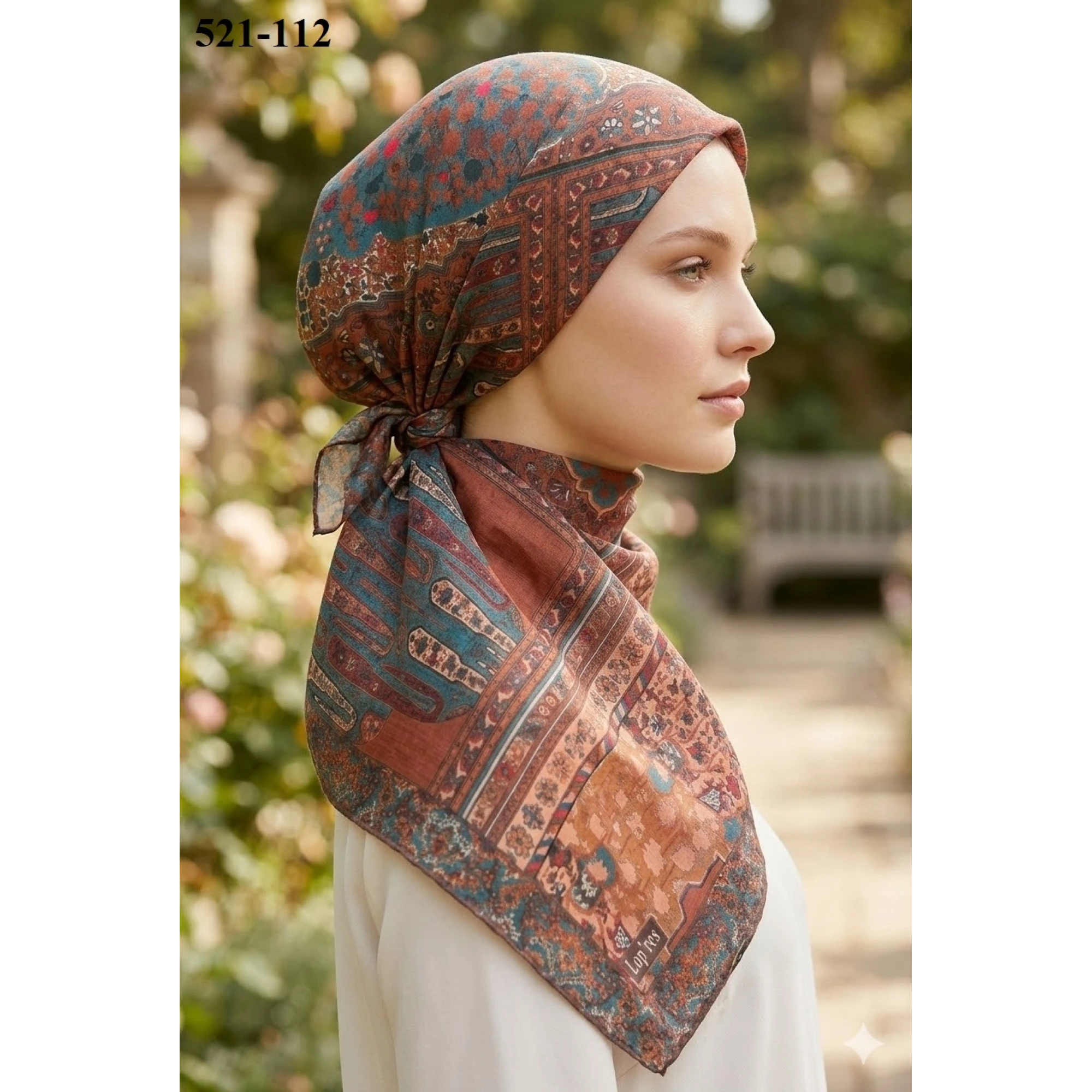 Lopres Dijital Soft Eşarp 521-112