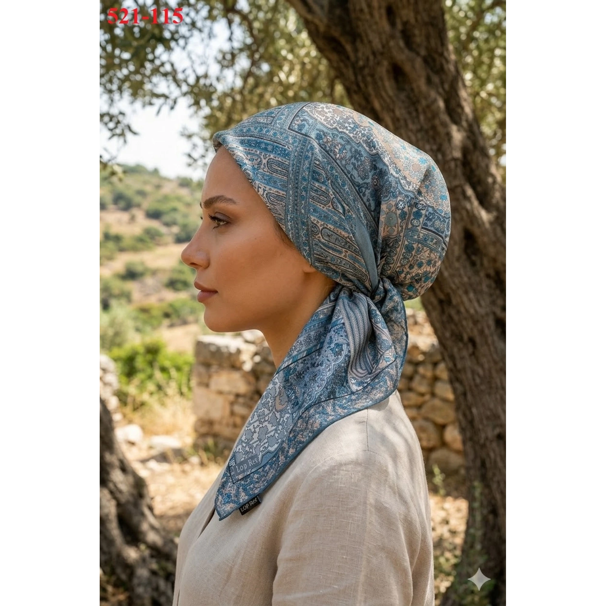 Lopres Dijital Soft Eşarp 521-115