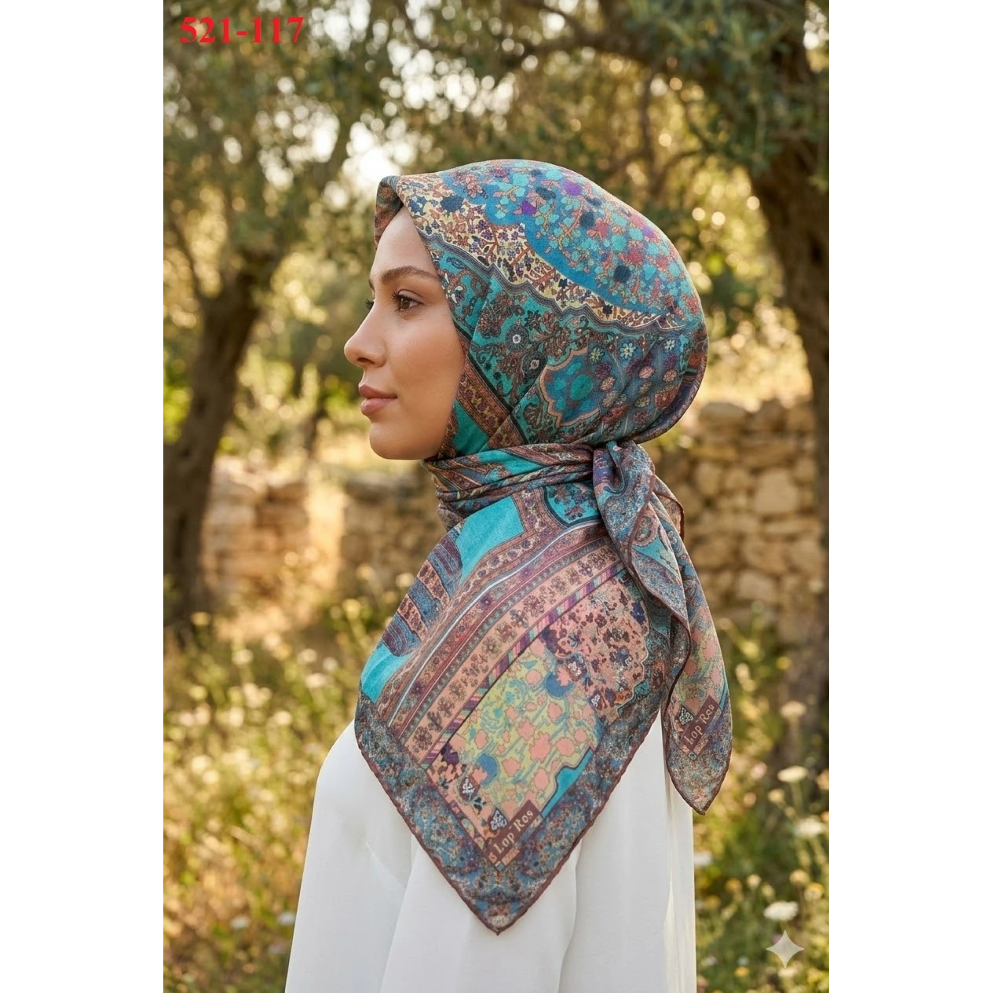 Lopres Dijital Soft Eşarp 521-117