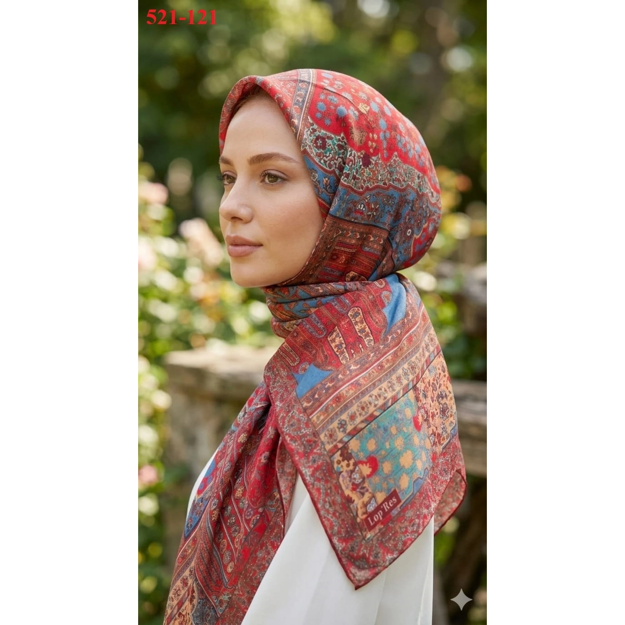 Lopres Dijital Soft Eşarp 521-121