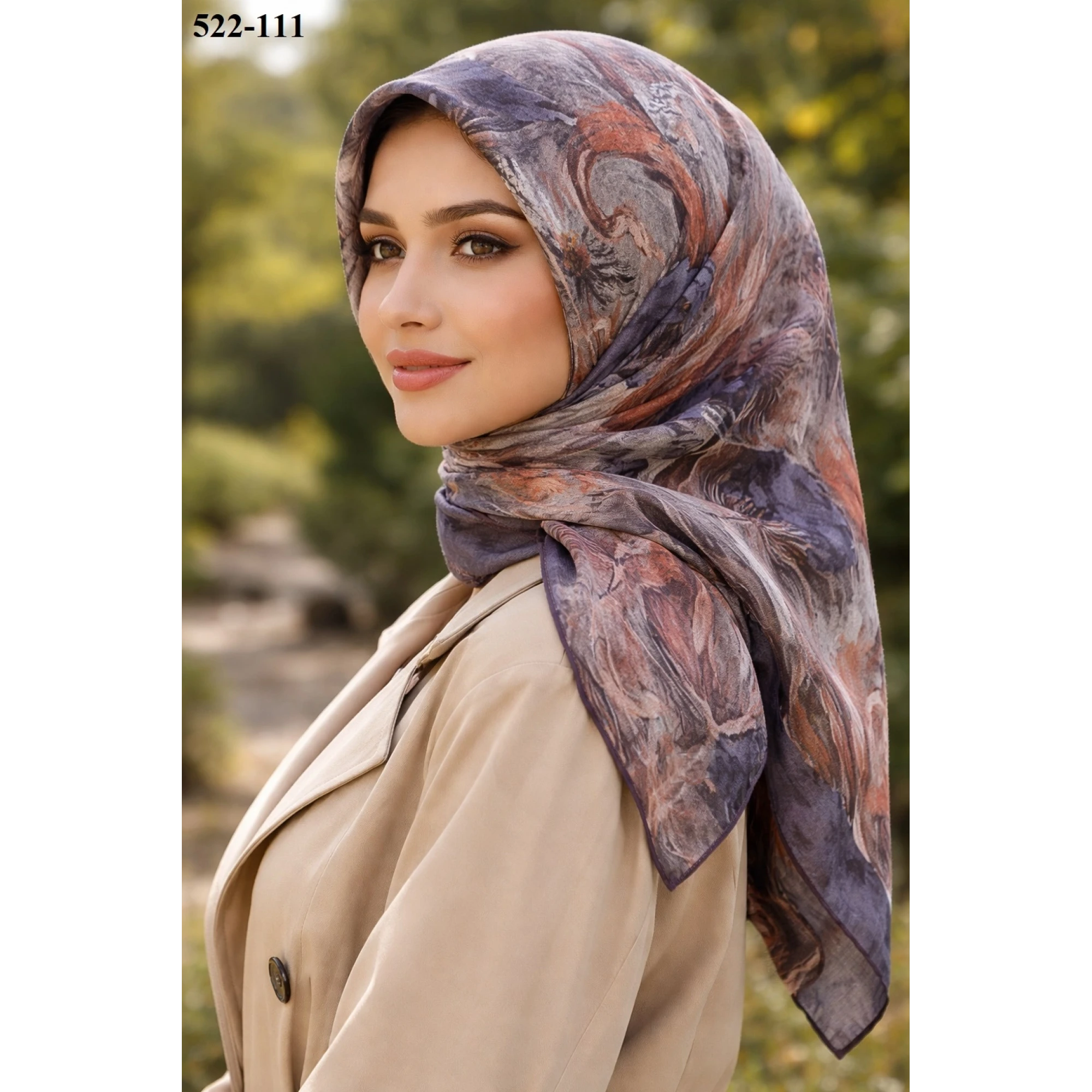 Lopres Dijital Soft Eşarp 522-111