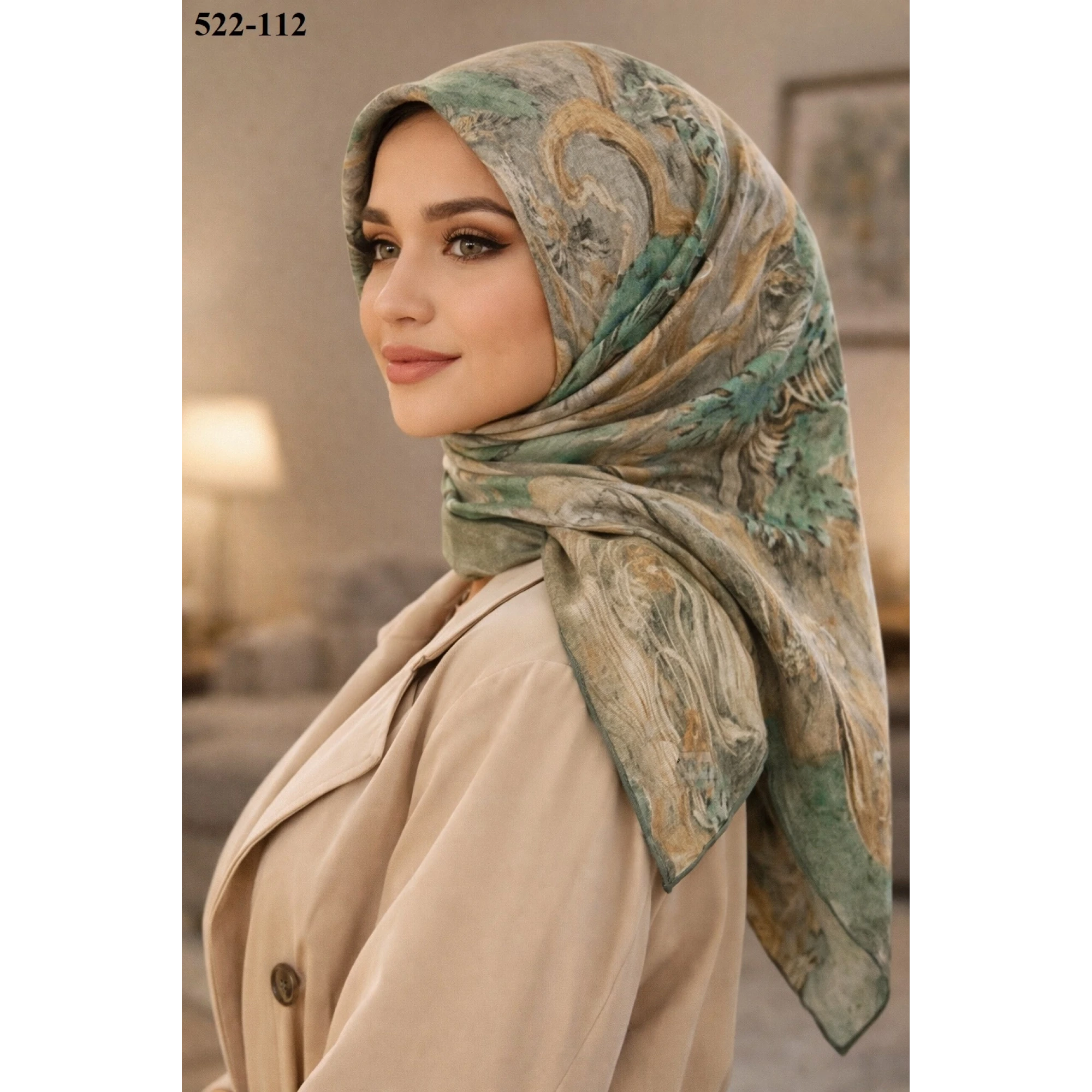 Lopres Dijital Soft Eşarp 522-112