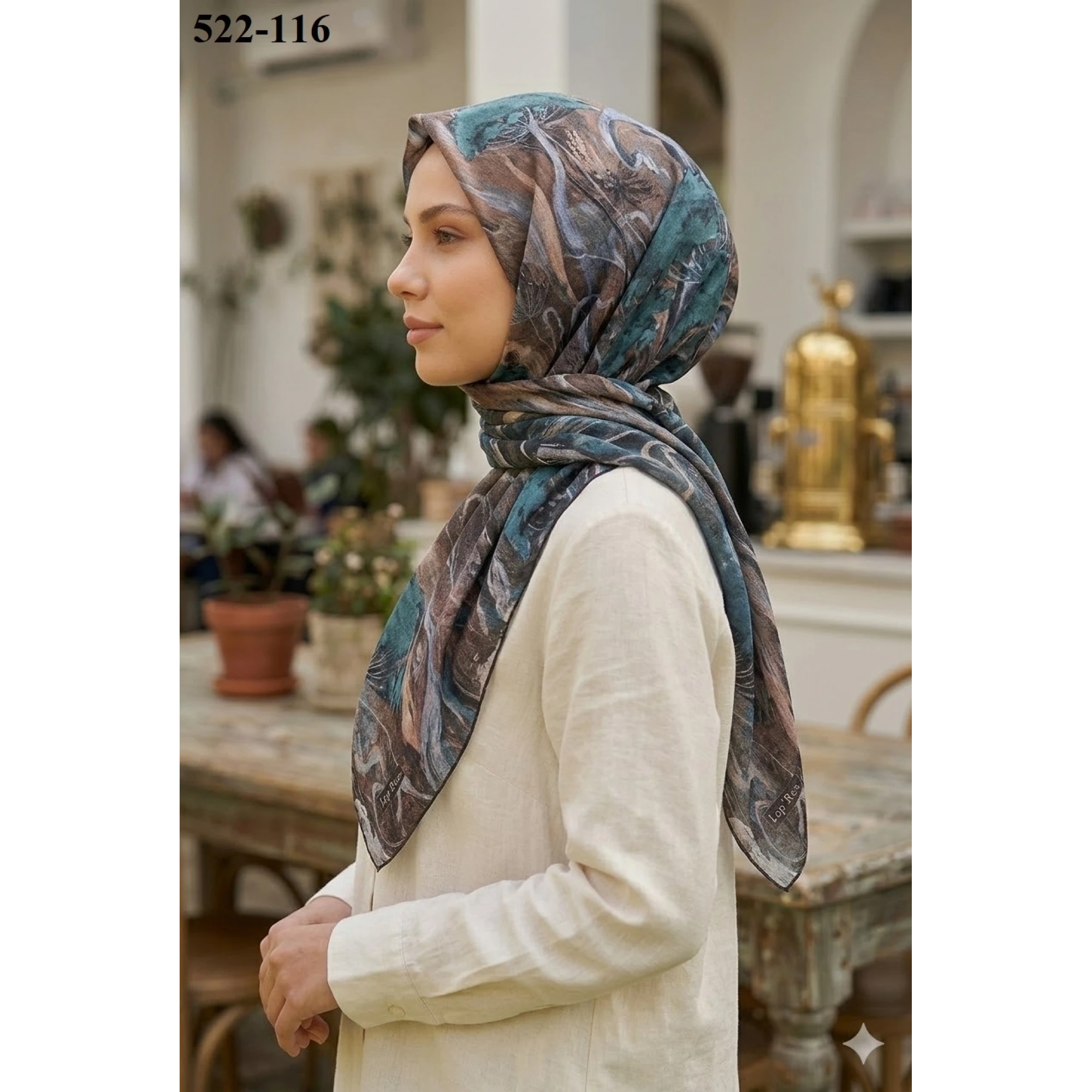 Lopres Dijital Soft Eşarp 522-116