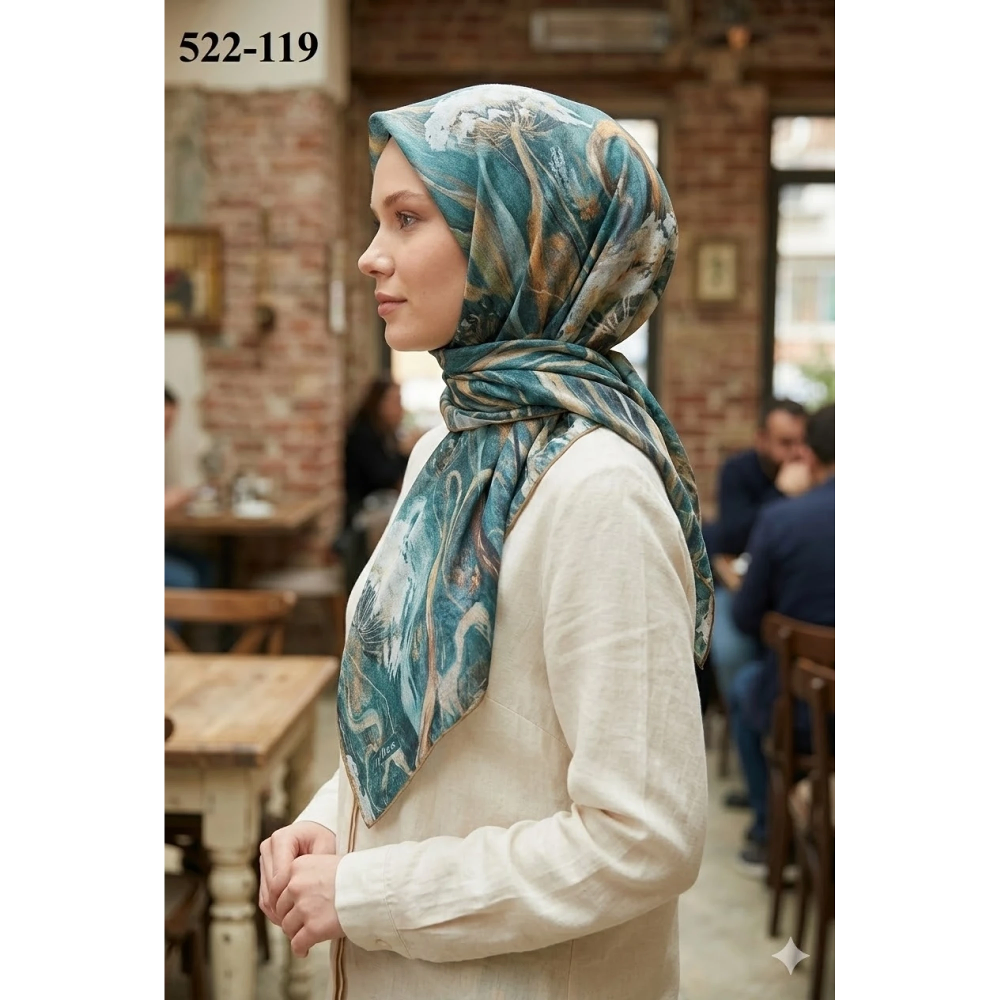 Lopres Dijital Soft Eşarp 522-119