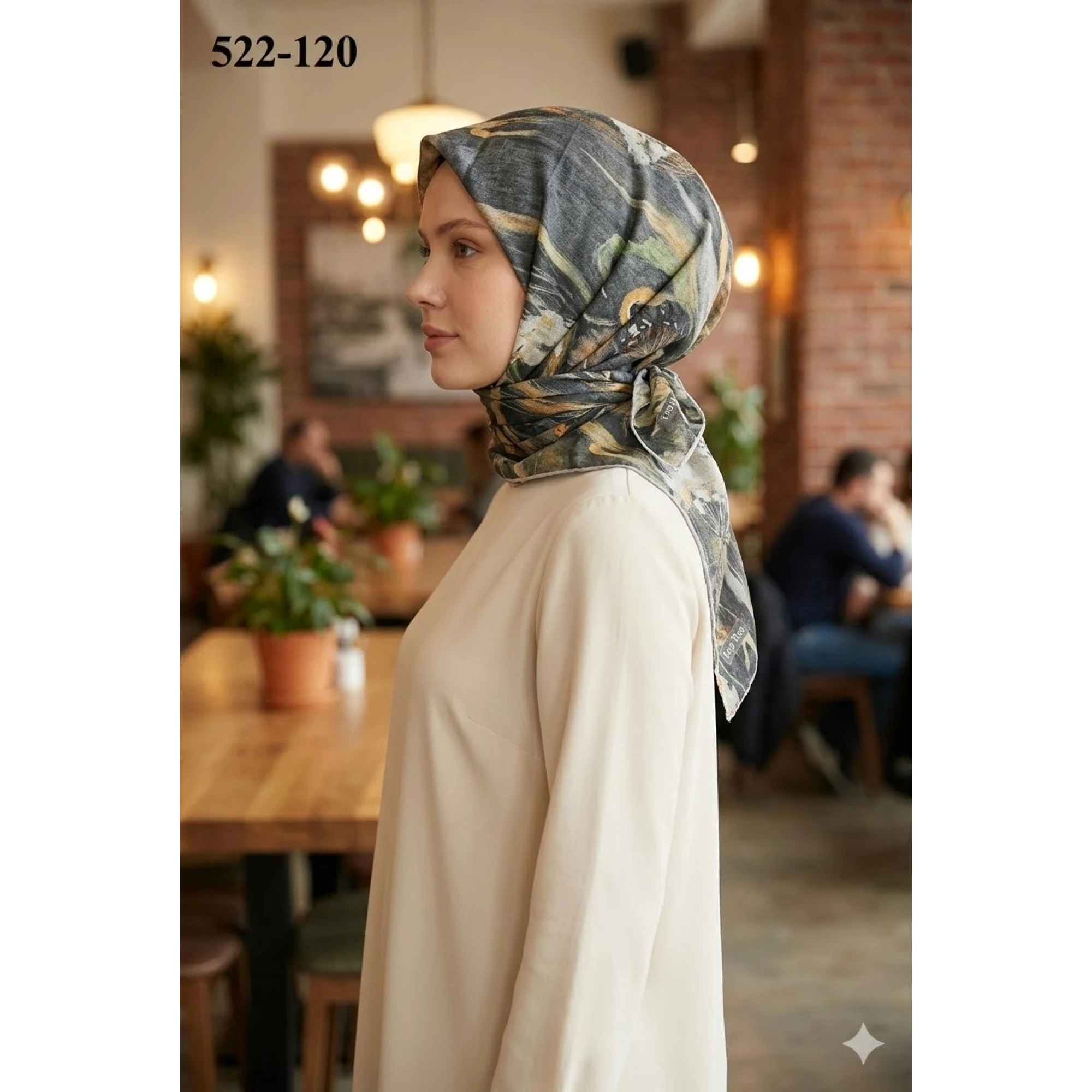 Lopres Dijital Soft Eşarp 522-120