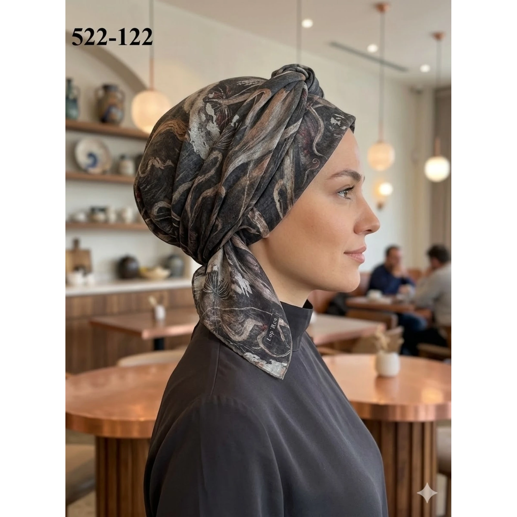 Lopres Dijital Soft Eşarp 522-122