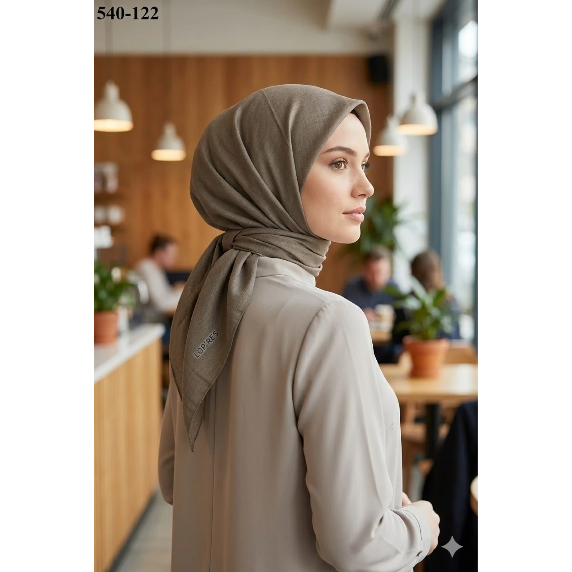 Lopres Soft Pamuk Eşarp 540-122