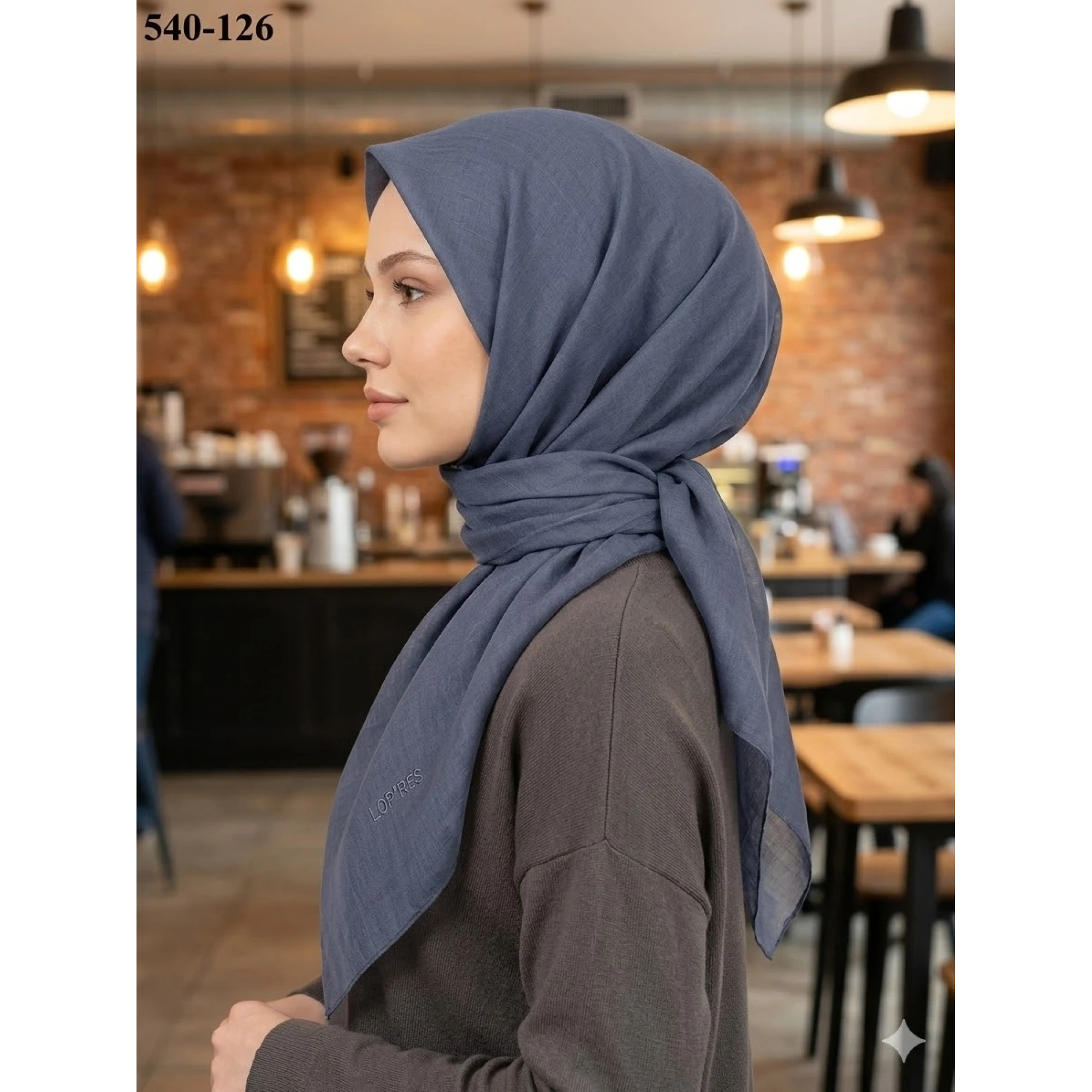 Lopres Soft Pamuk Eşarp 540-126