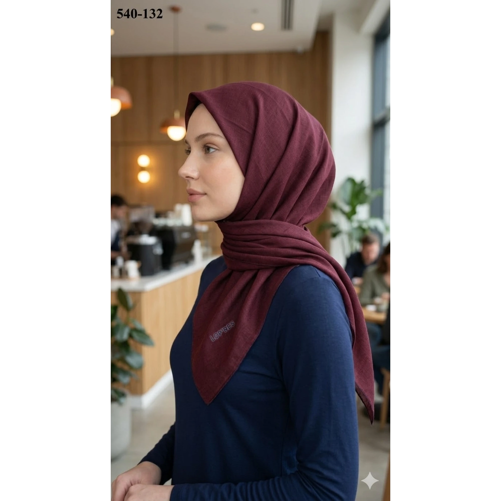 Lopres Soft Pamuk Eşarp 540-132