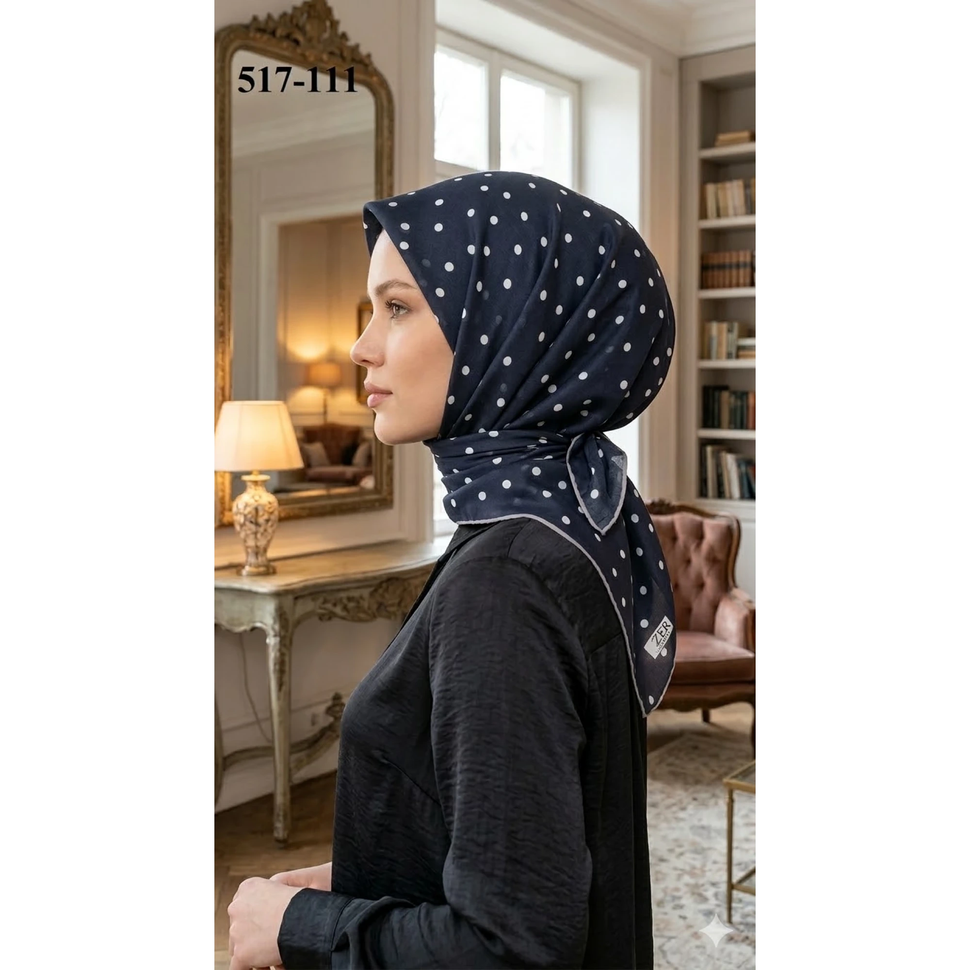 Zer Scarf Dijital Soft Eşarp 517-111