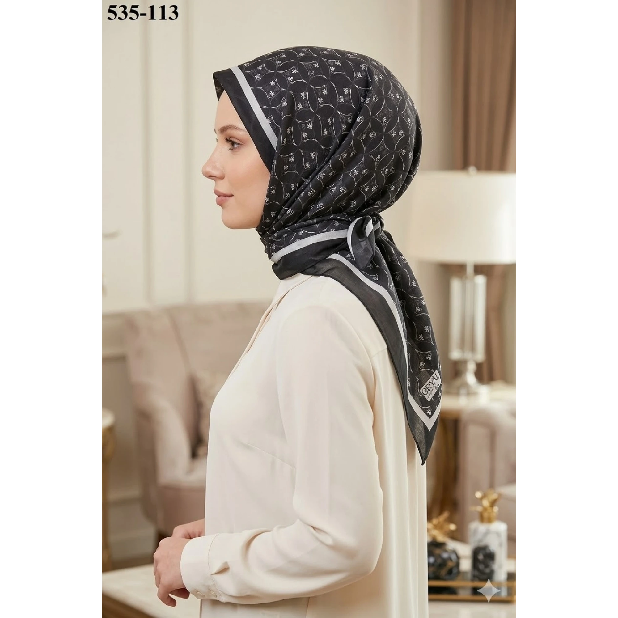 Eryal İpek Soft Pamuk Eşarp 535-113