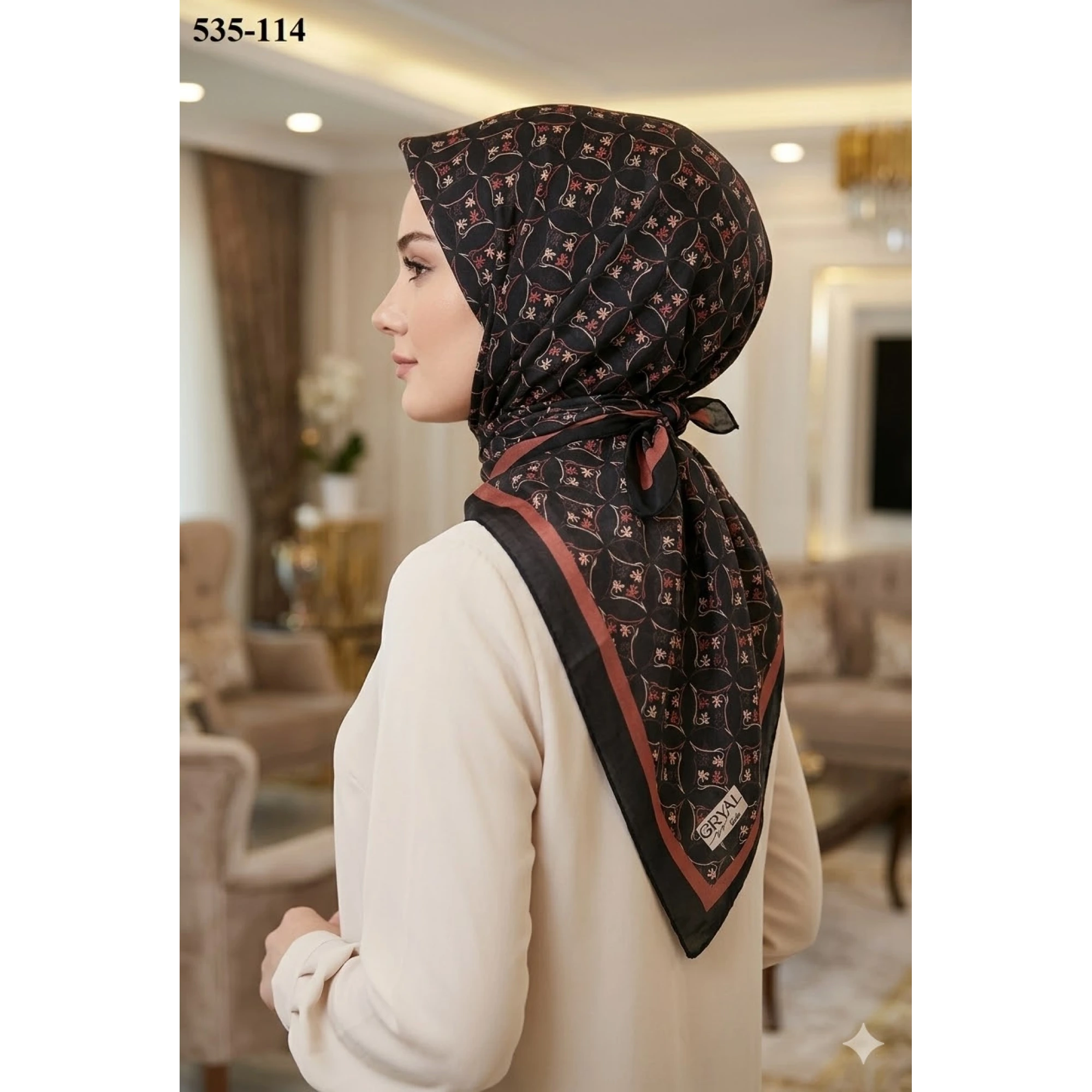 Eryal İpek Soft Pamuk Eşarp 535-114