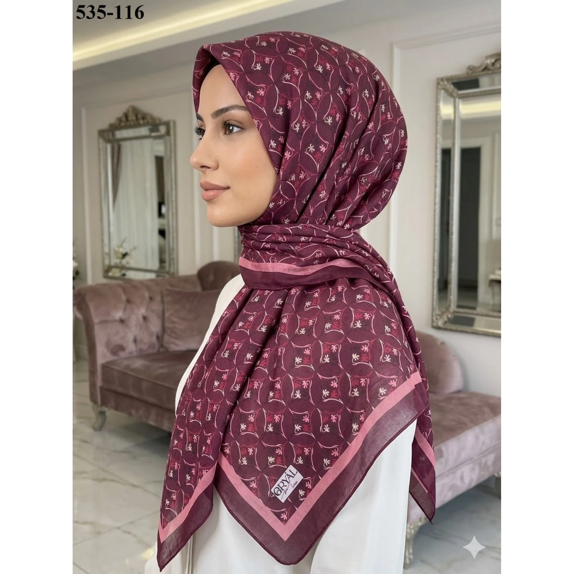 Eryal İpek Soft Pamuk Eşarp 535-116