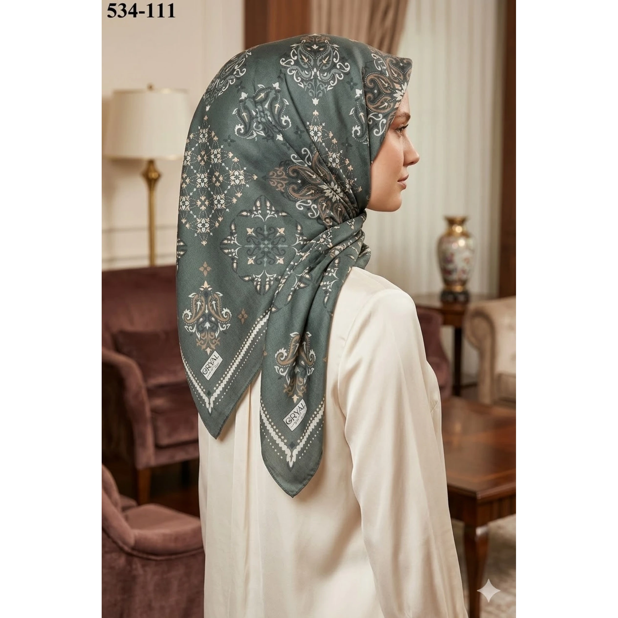 Eryal İpek Soft Pamuk Eşarp 534-111