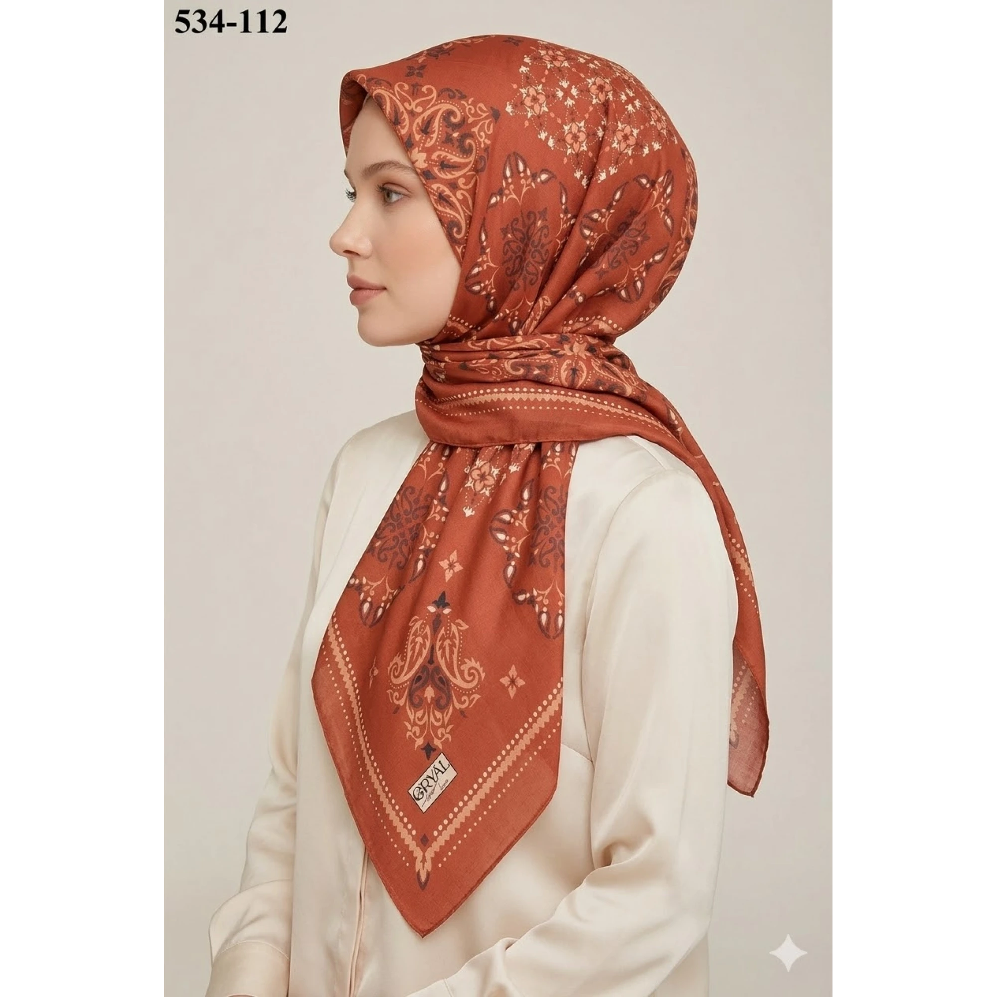 Eryal İpek Soft Pamuk Eşarp 534-112