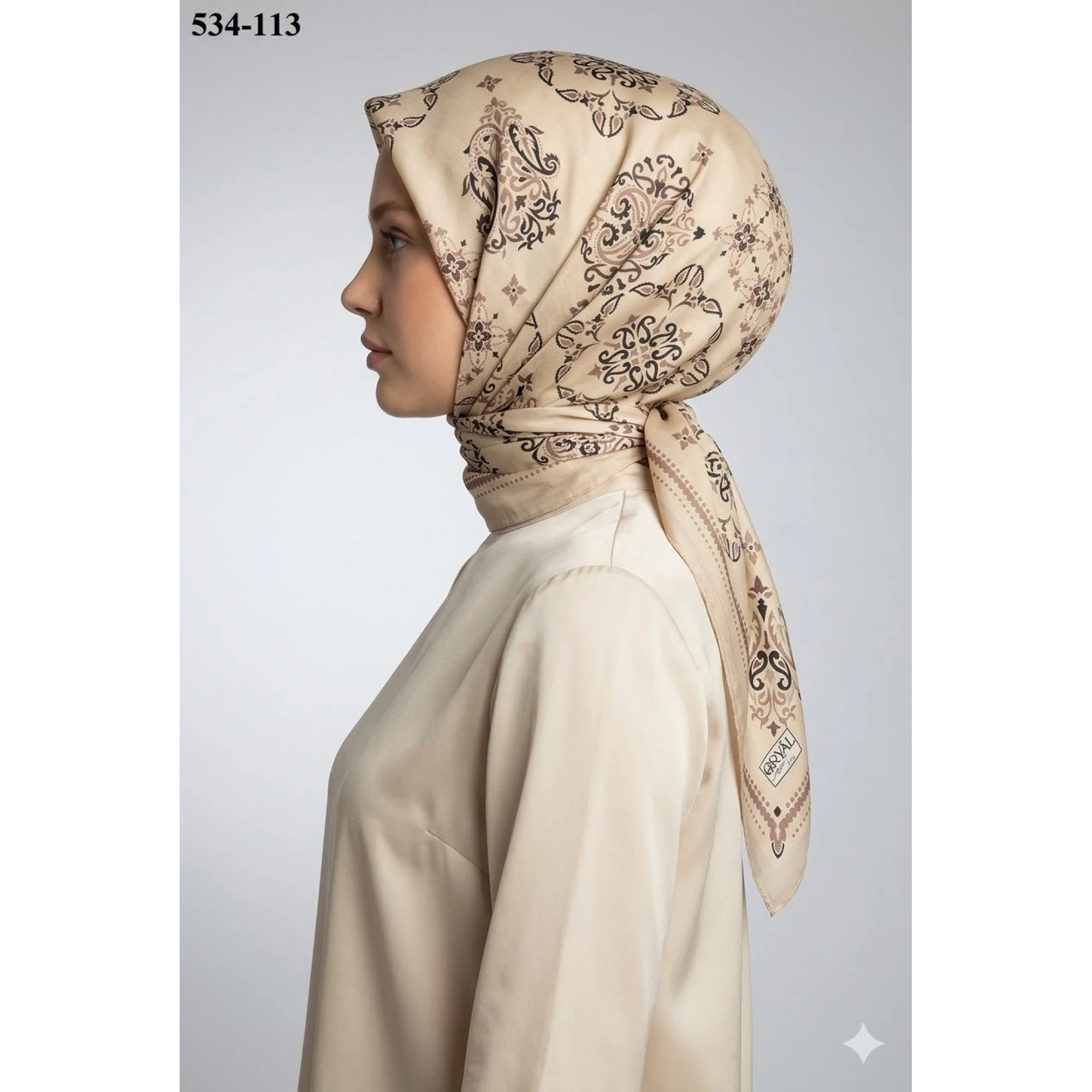 Eryal İpek Soft Pamuk Eşarp 534-113