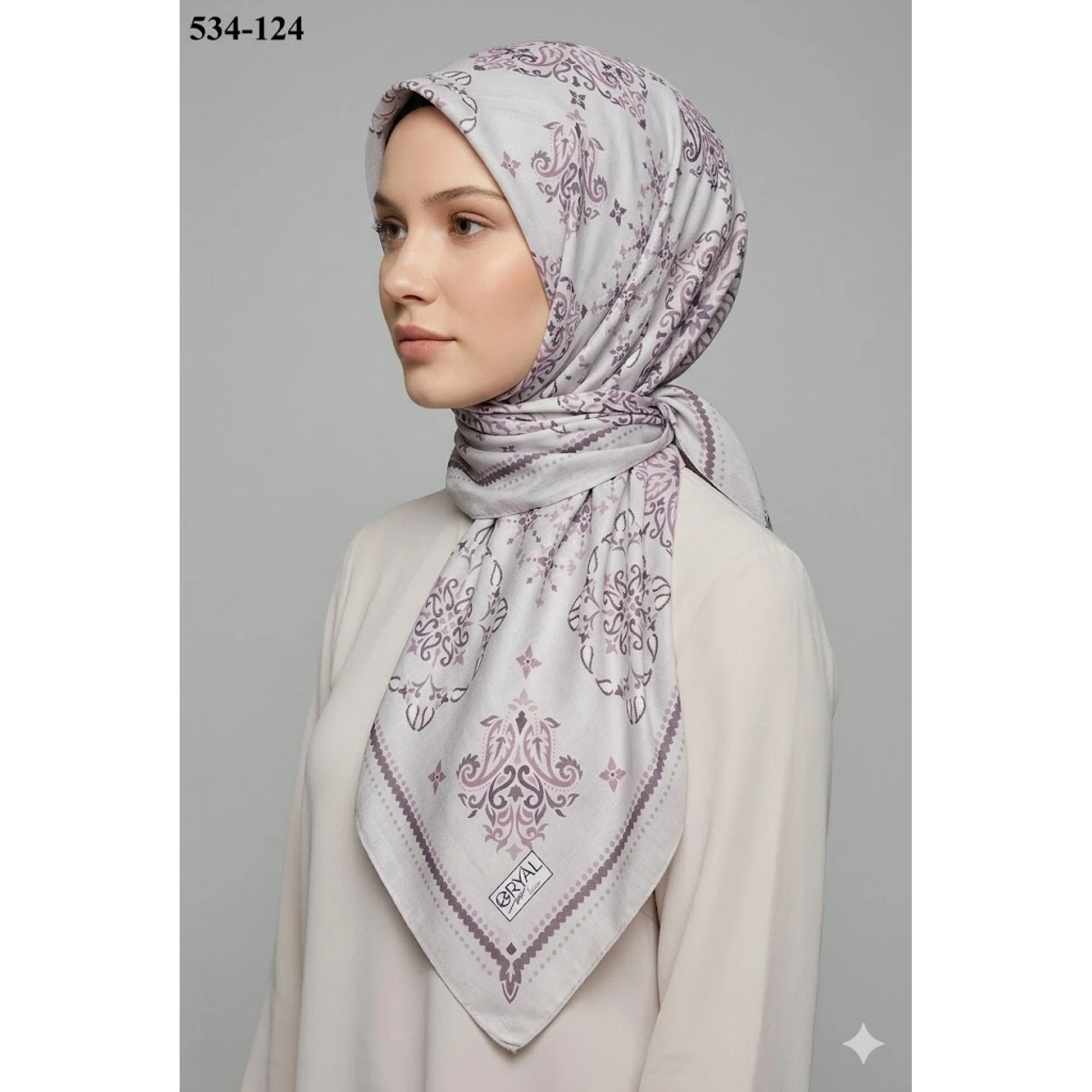 Eryal İpek Soft Pamuk Eşarp 534-124