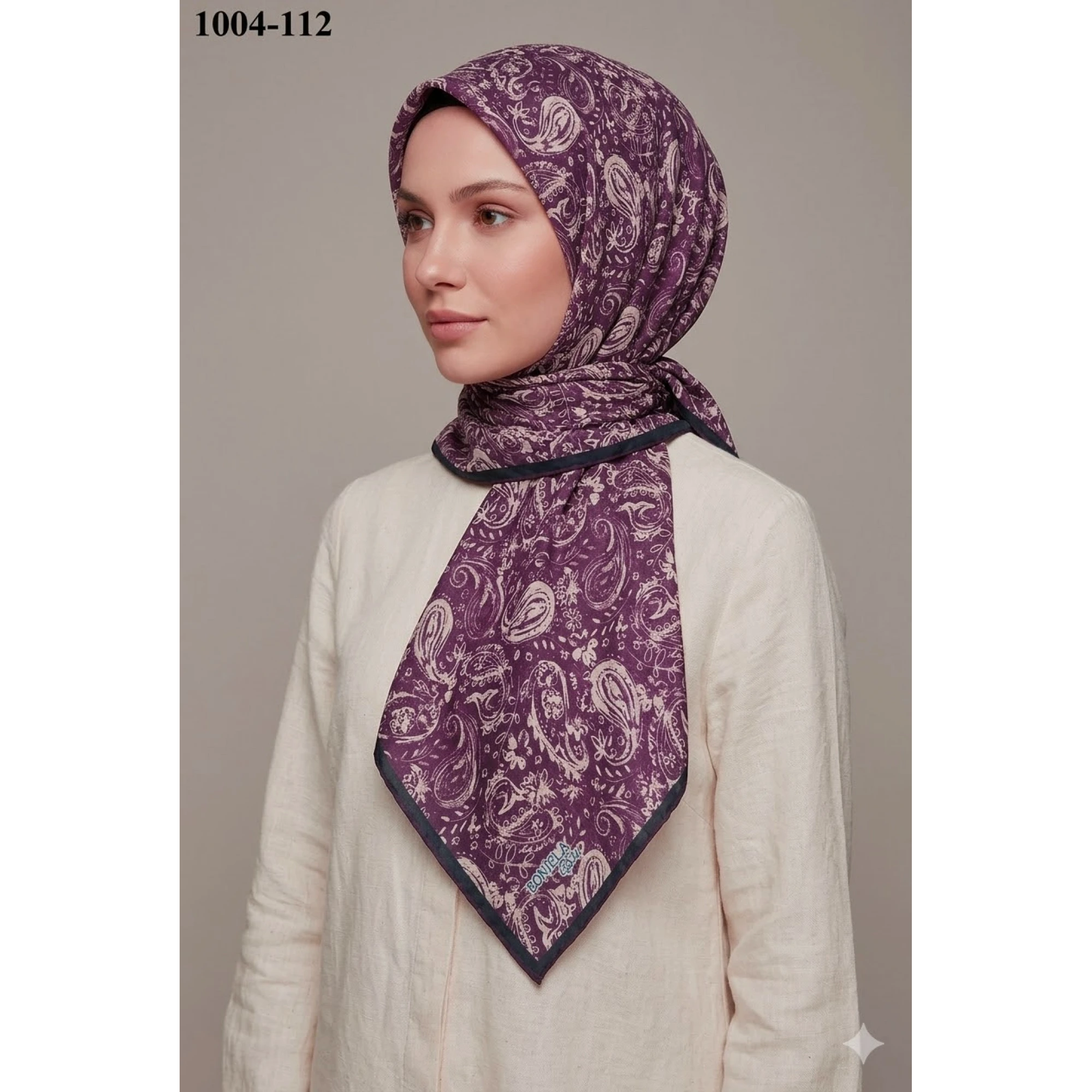 Bonjela Soft Pamuk Eşarp 1004-112