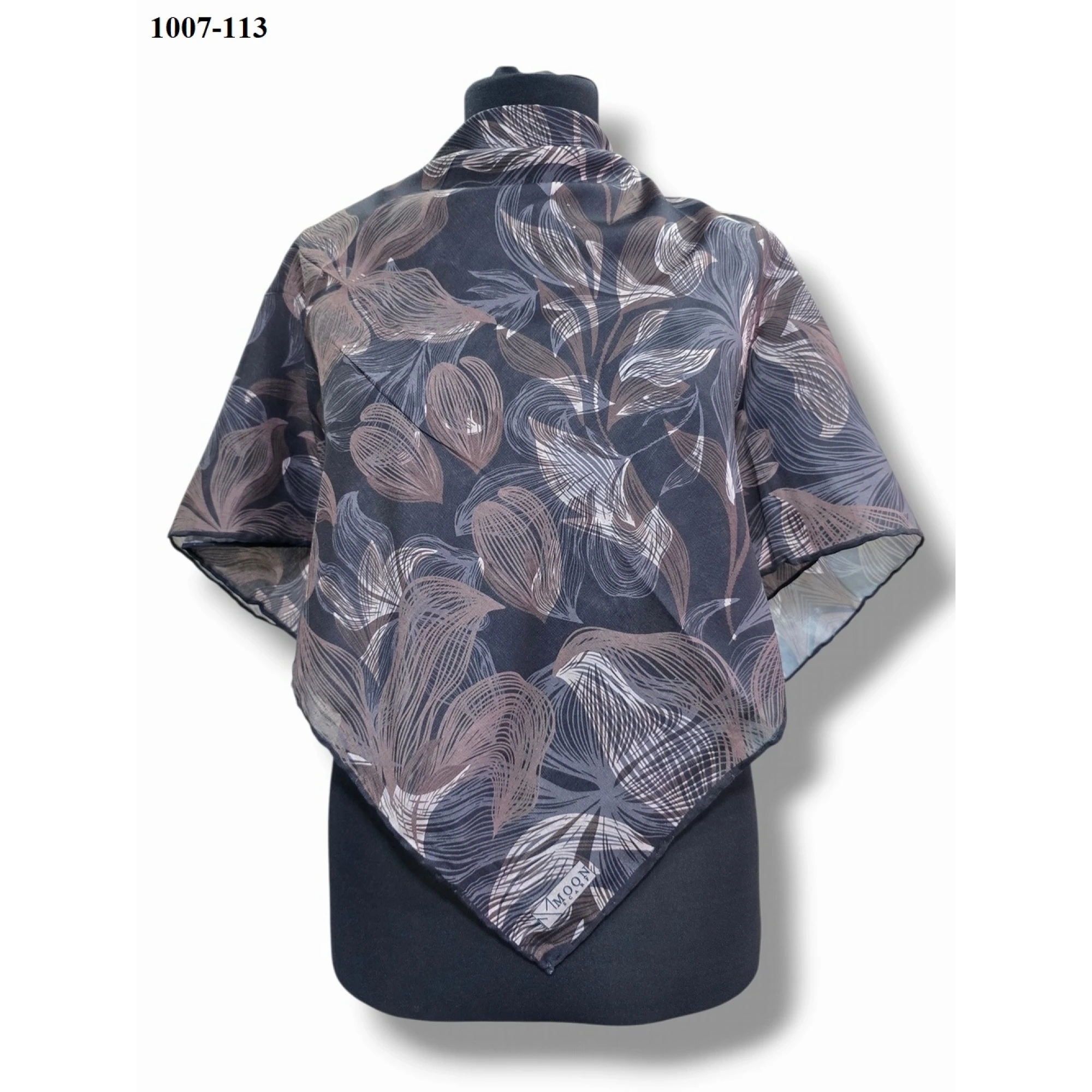 Moon Scarf Soft Pamuk Eşarp 1007-113