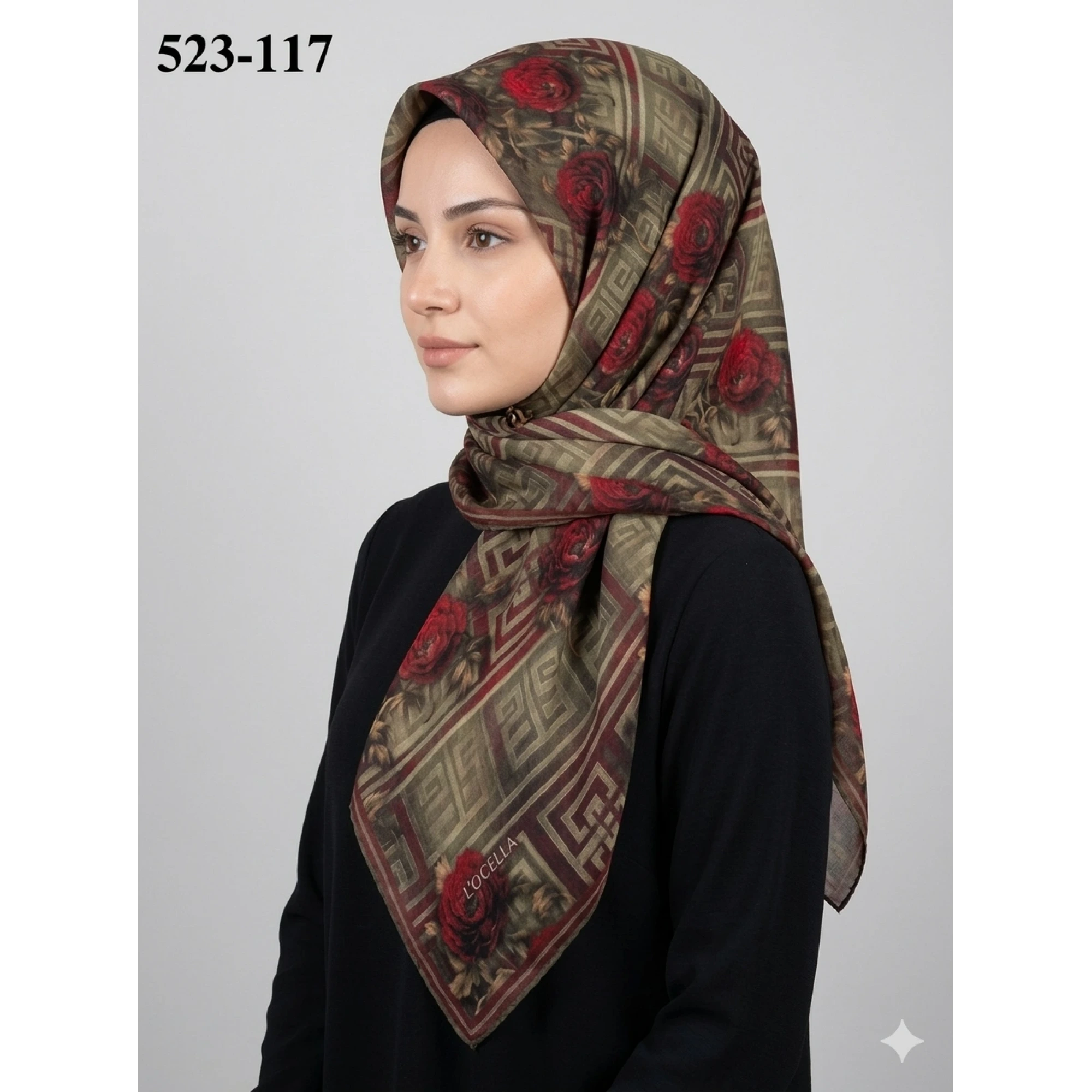 Locella Soft Pamuk Eşarp 523-117