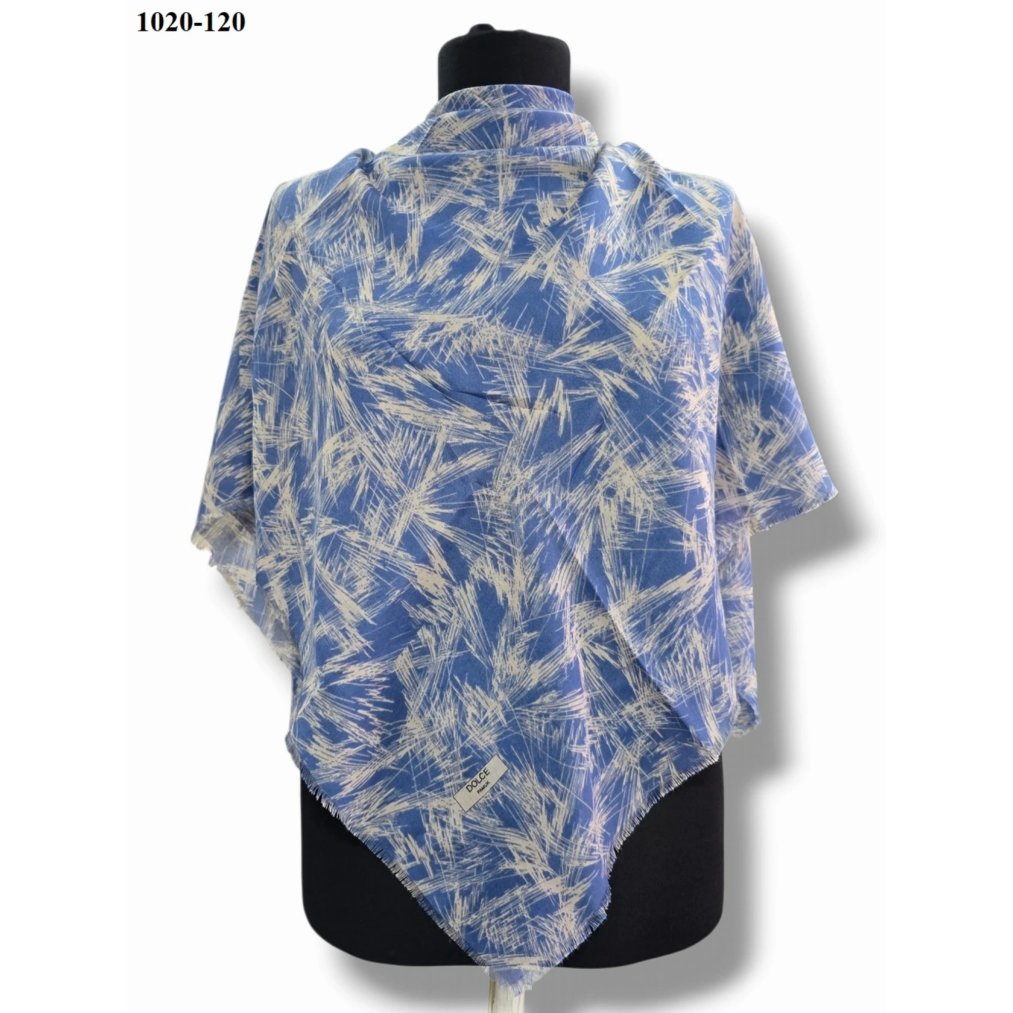 Dolce Cool Desenli Dimi Pamuk Eşarp 1020-120