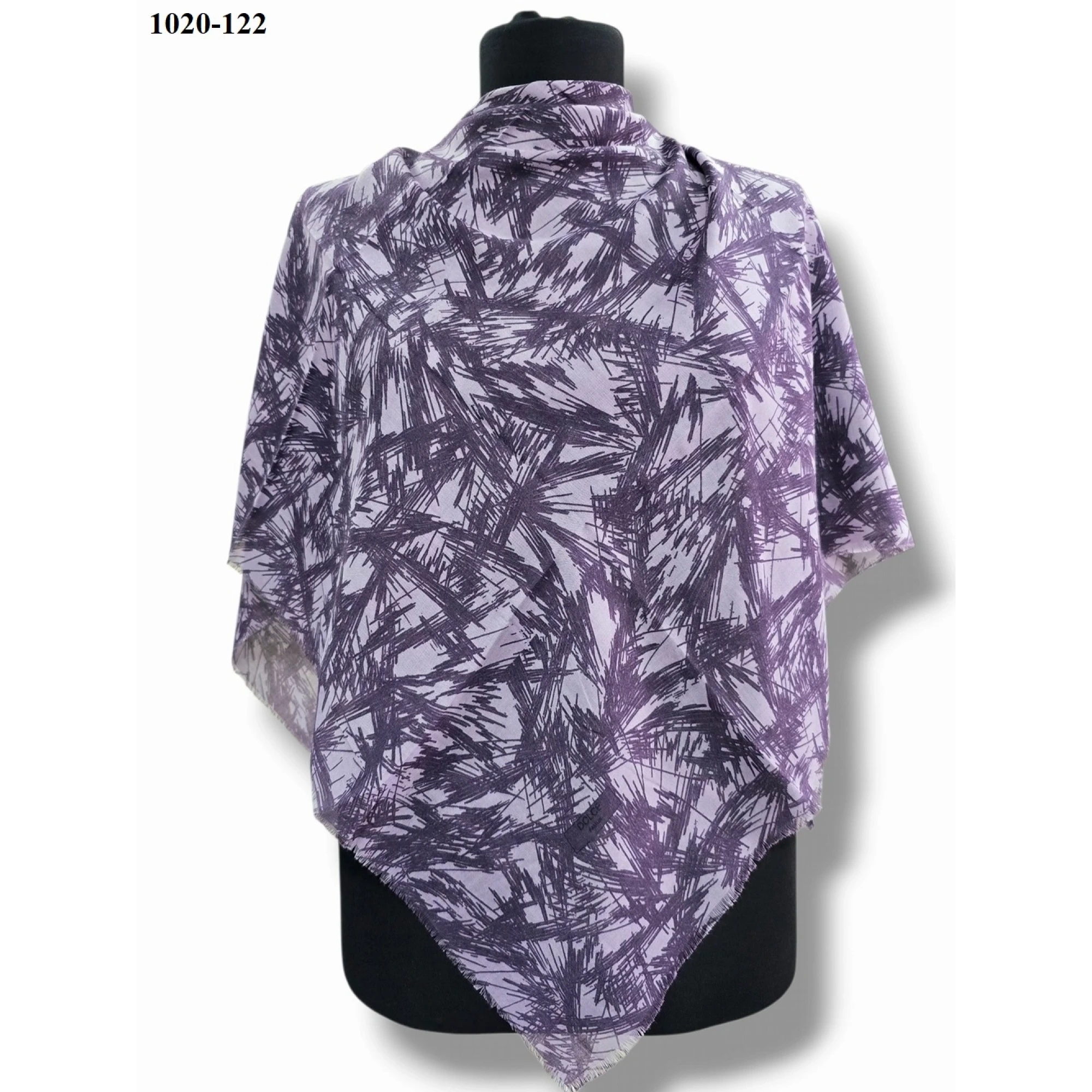 Dolce Cool Desenli Dimi Pamuk Eşarp 1020-122