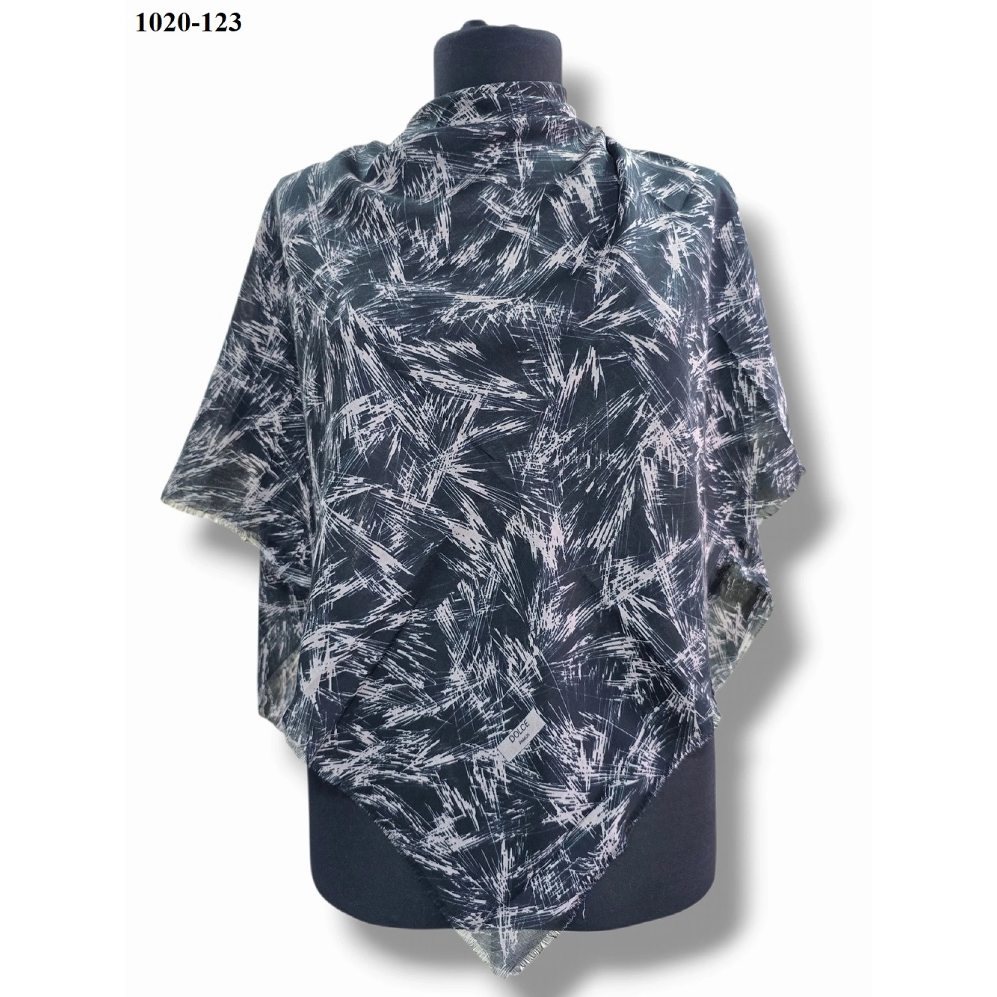 Dolce Cool Desenli Dimi Pamuk Eşarp 1020-123