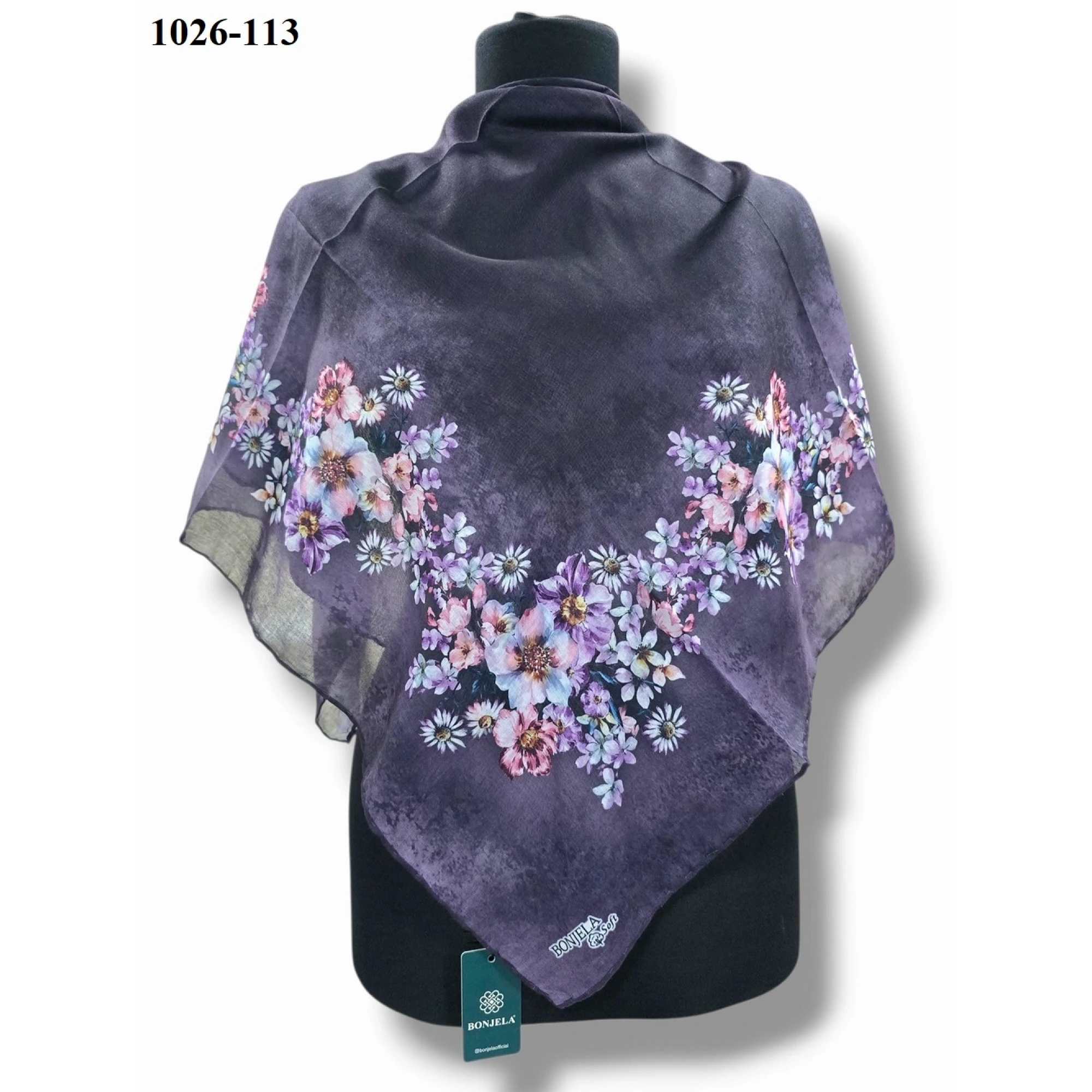 Bonjela Soft Pamuk Eşarp 1026-113