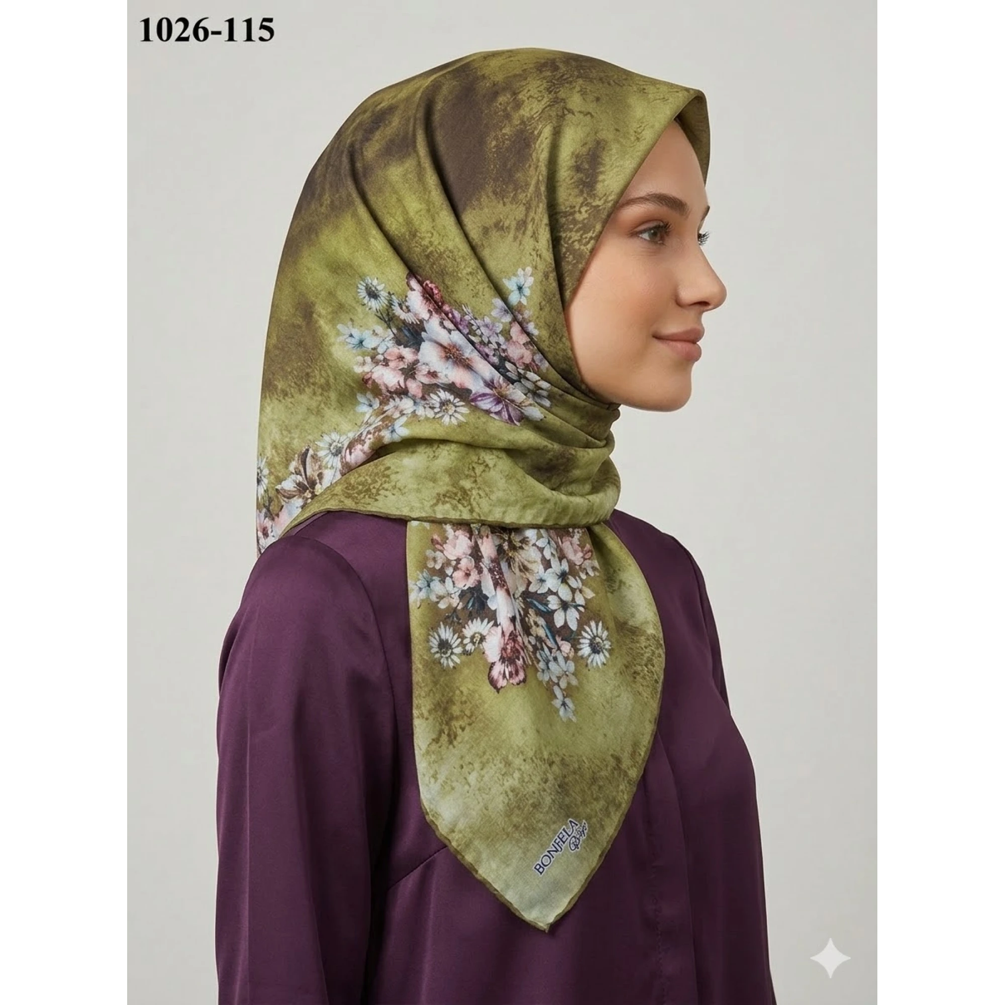 Bonjela Soft Pamuk Eşarp 1026-115