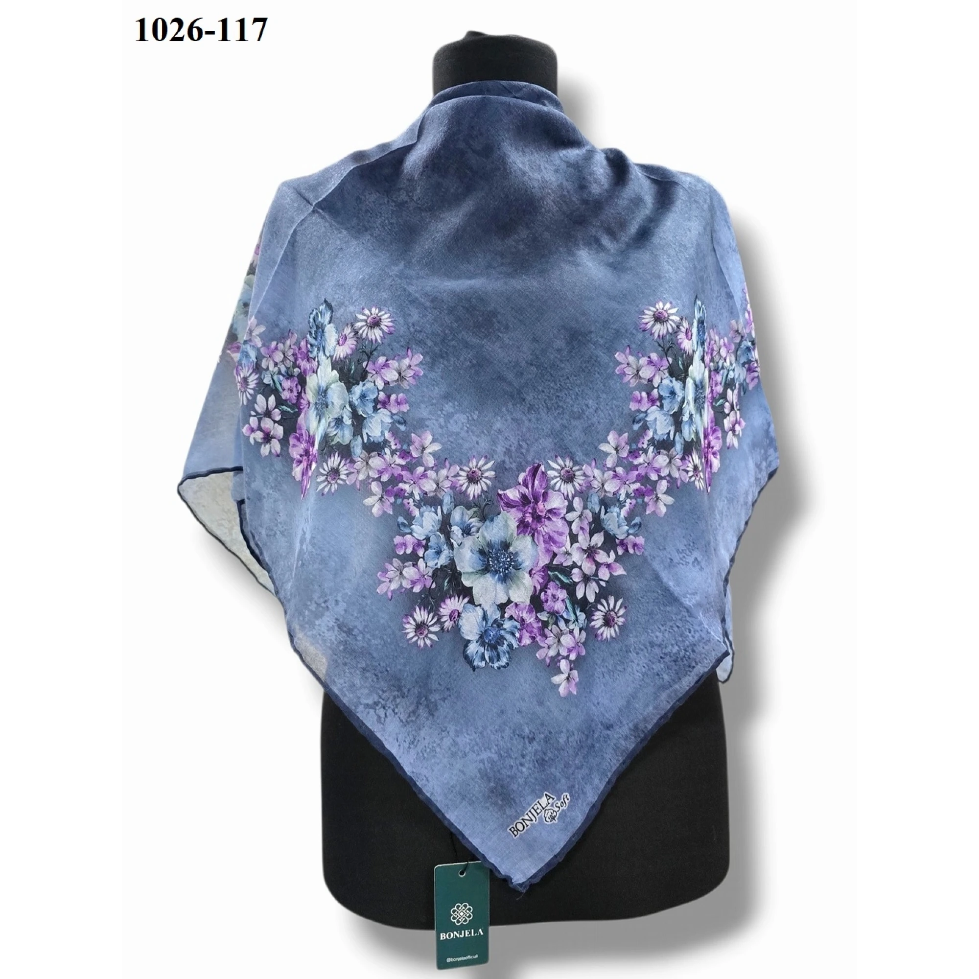 Bonjela Soft Pamuk Eşarp 1026-117