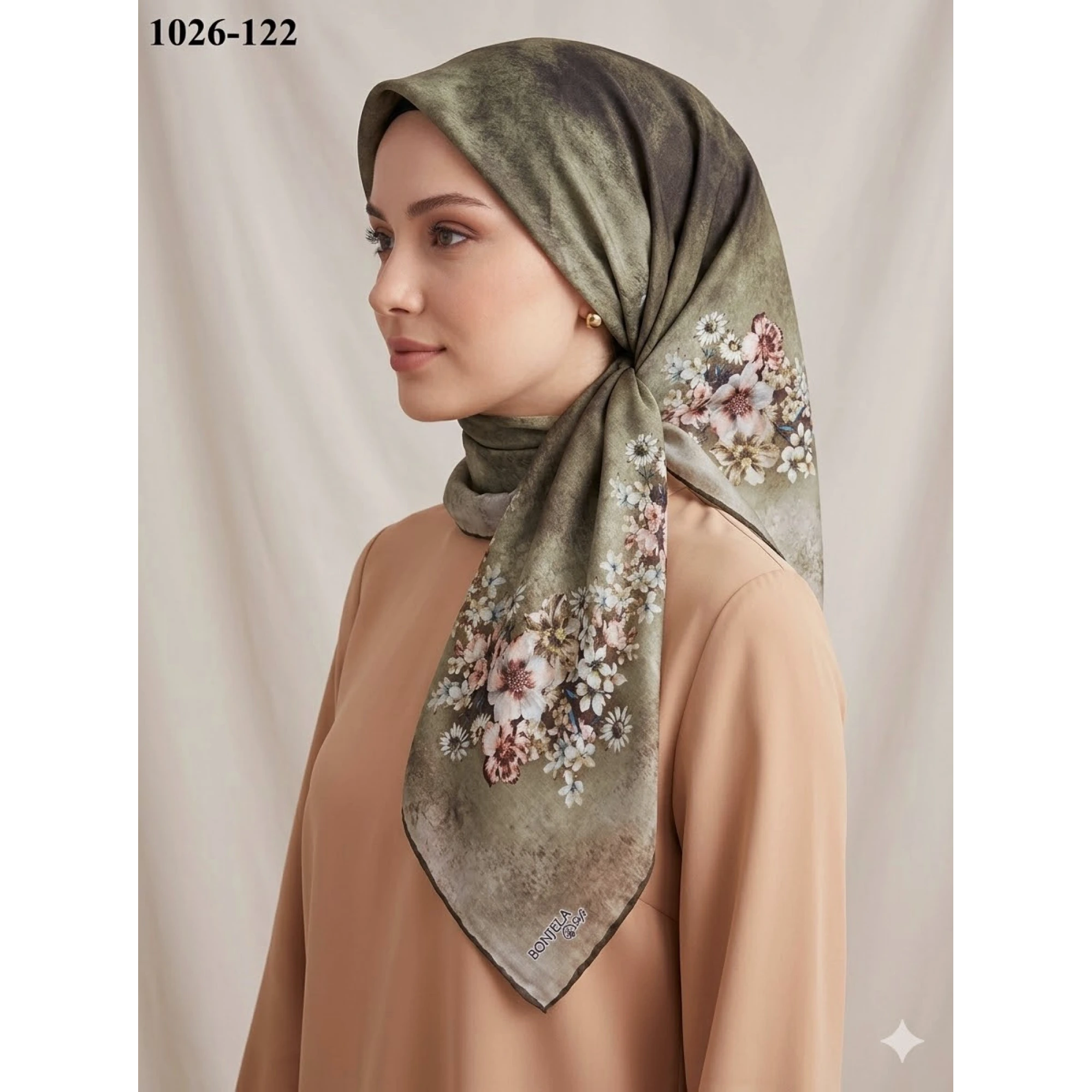 Bonjela Soft Pamuk Eşarp 1026-122
