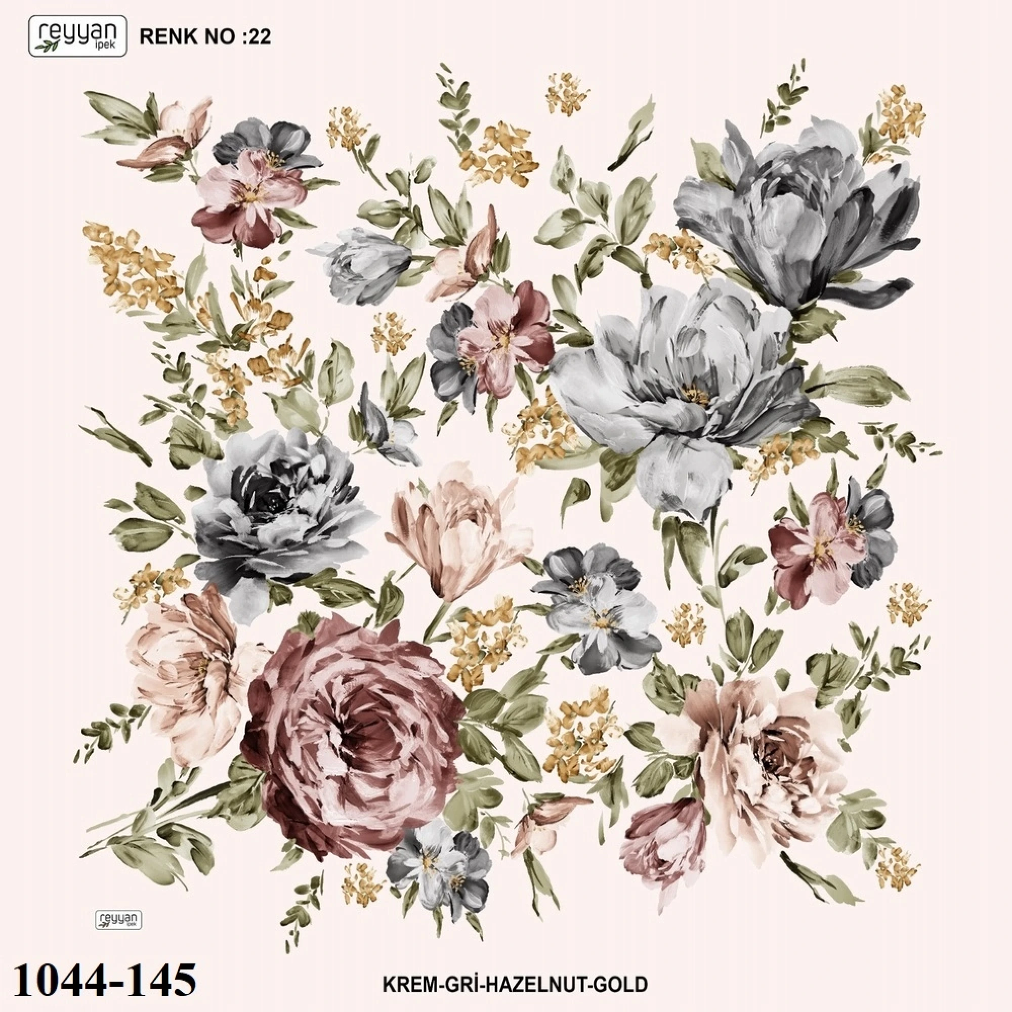 Reyyan İpek Desenli Oyalık Yazma 1044-145