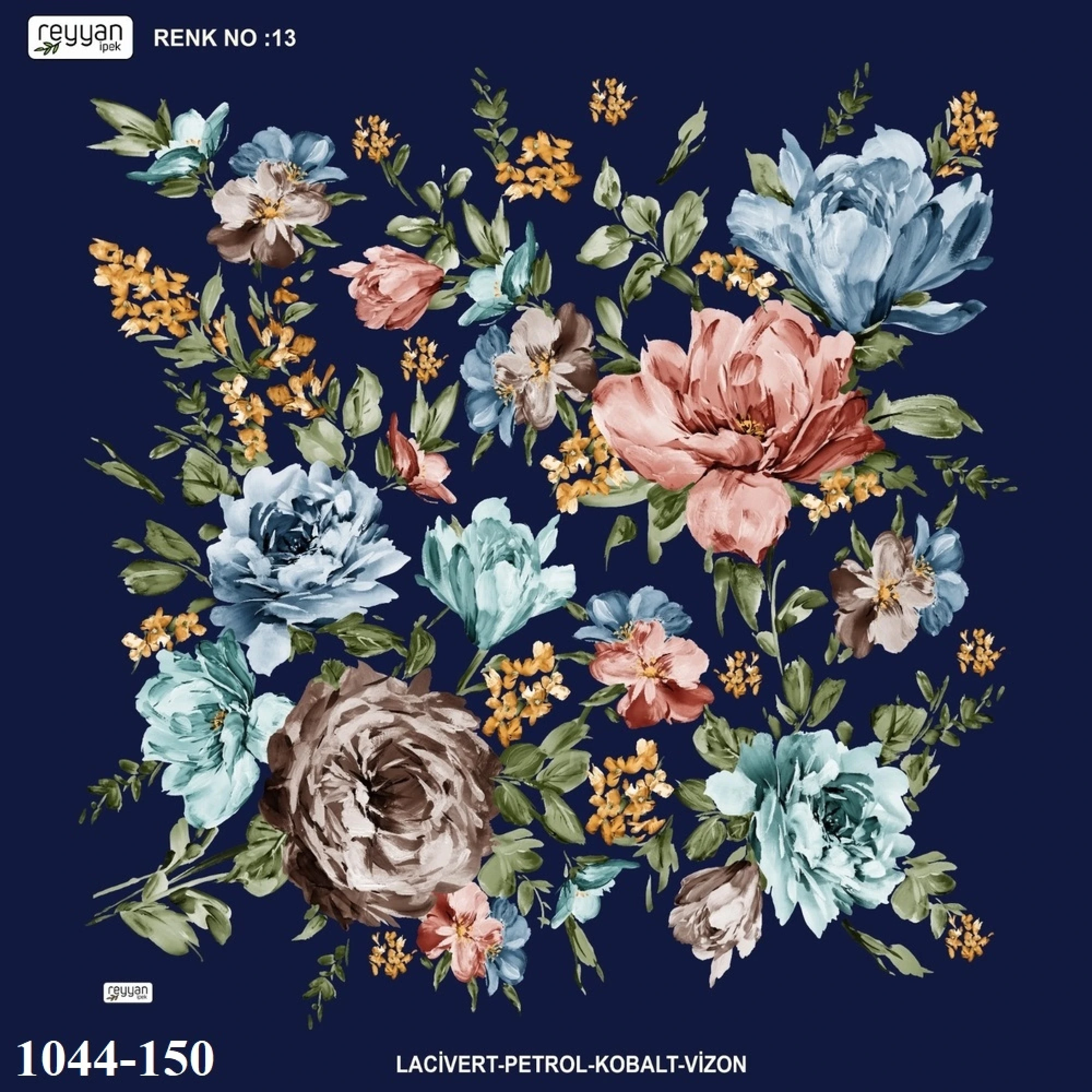 Reyyan İpek Desenli Oyalık Yazma 1044-150