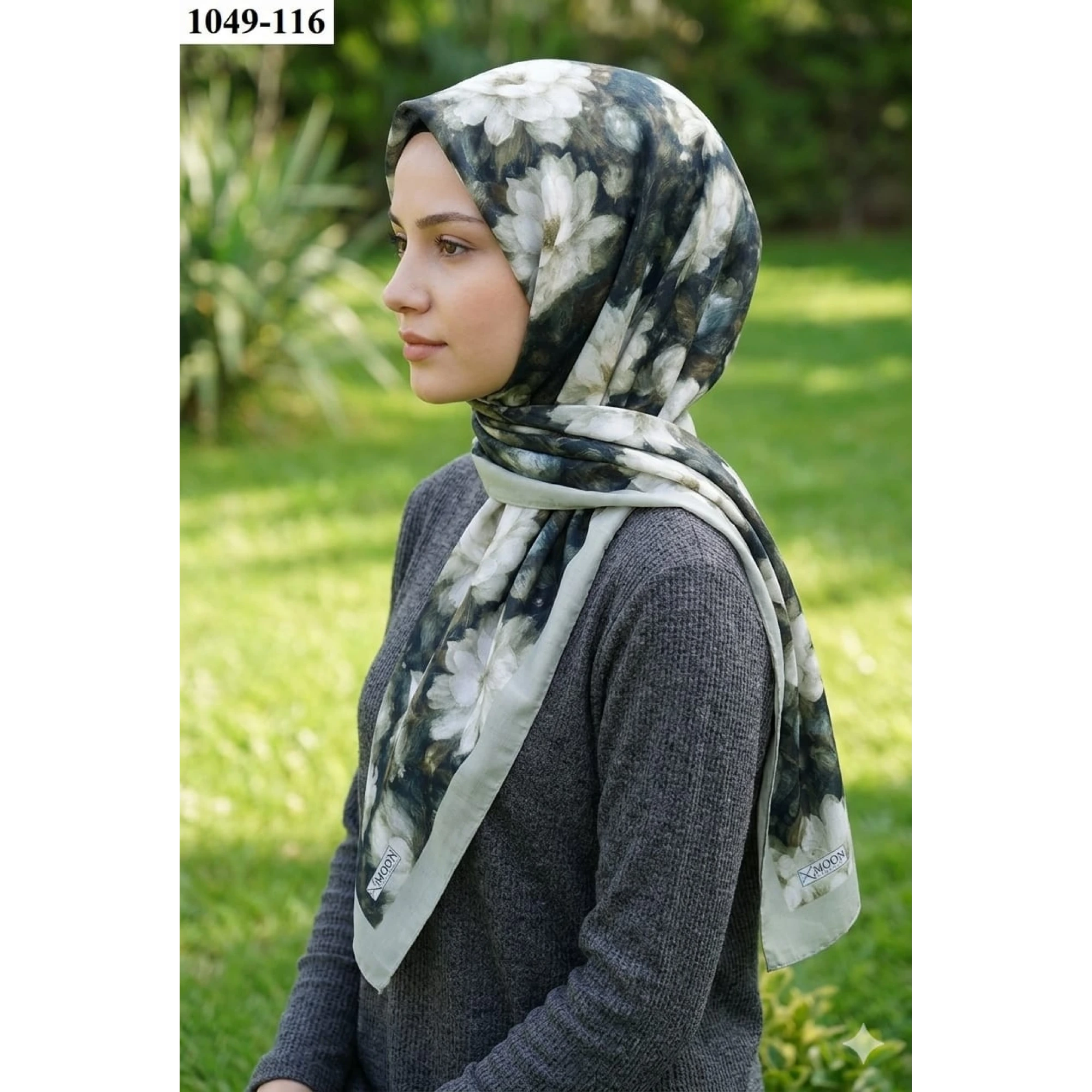 Moon Scarf Soft Pamuk Şal (taş) 1049-116