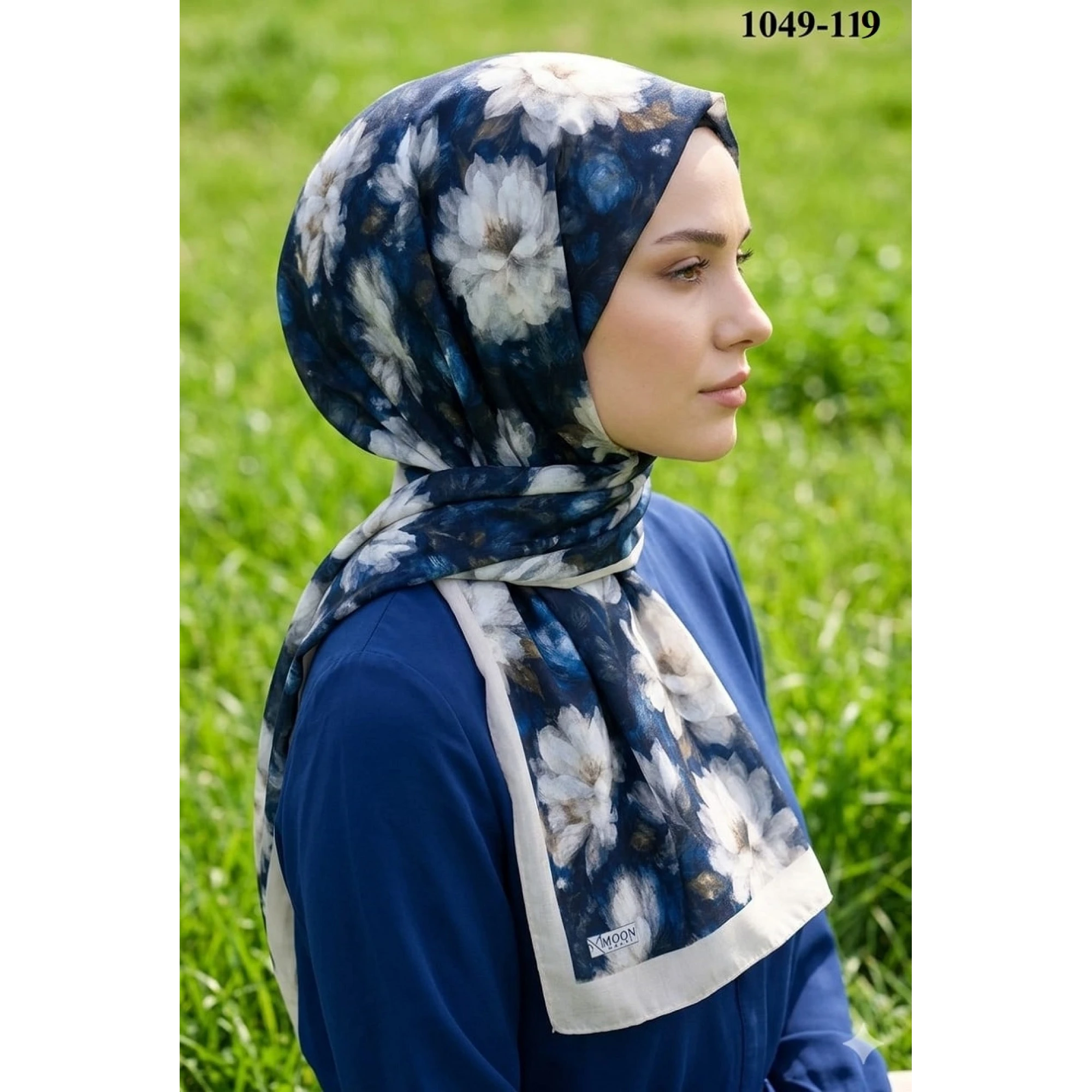 Moon Scarf Soft Pamuk Şal (kum beji) 1049-119