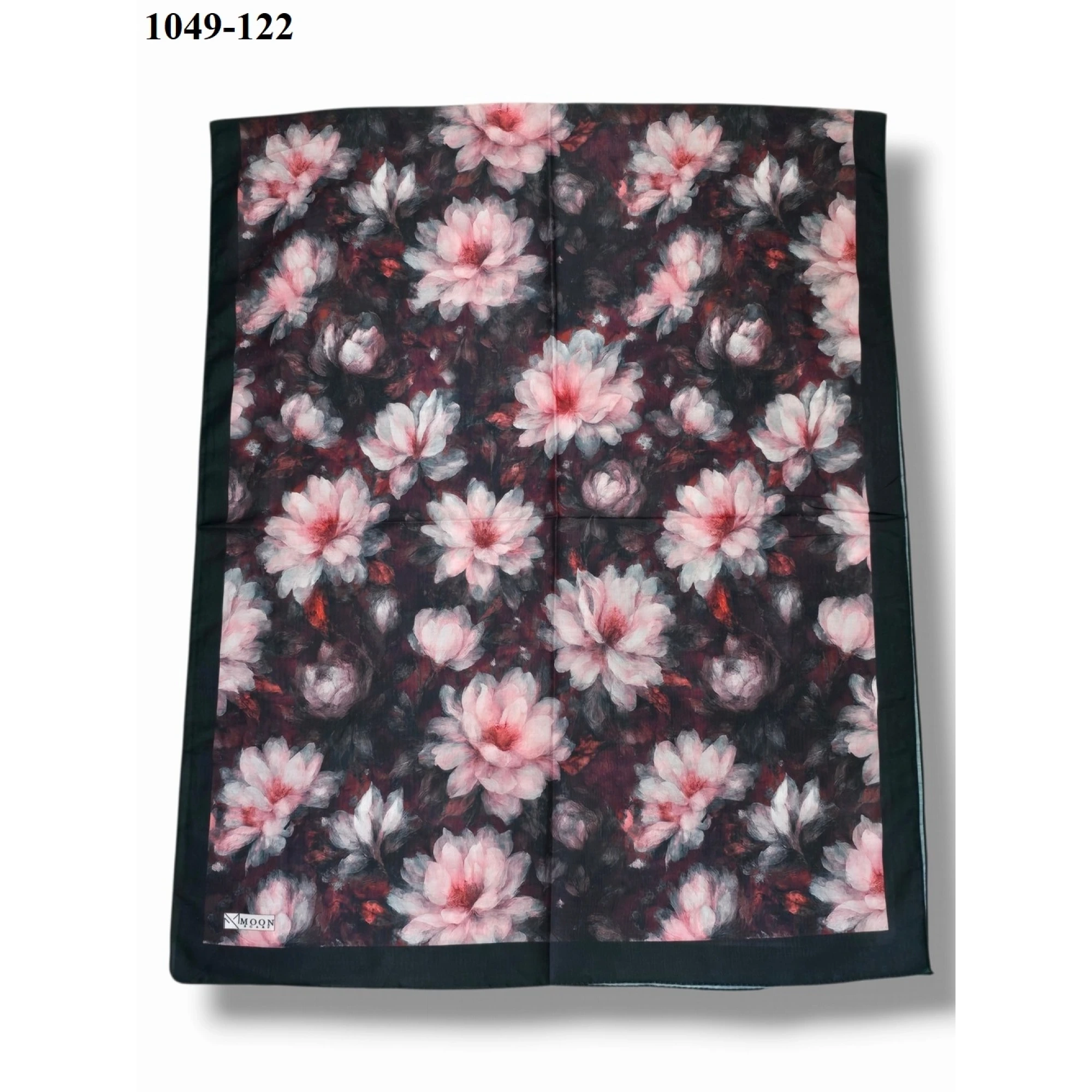 Moon Scarf Soft Pamuk Şal (siyah) 1049-122