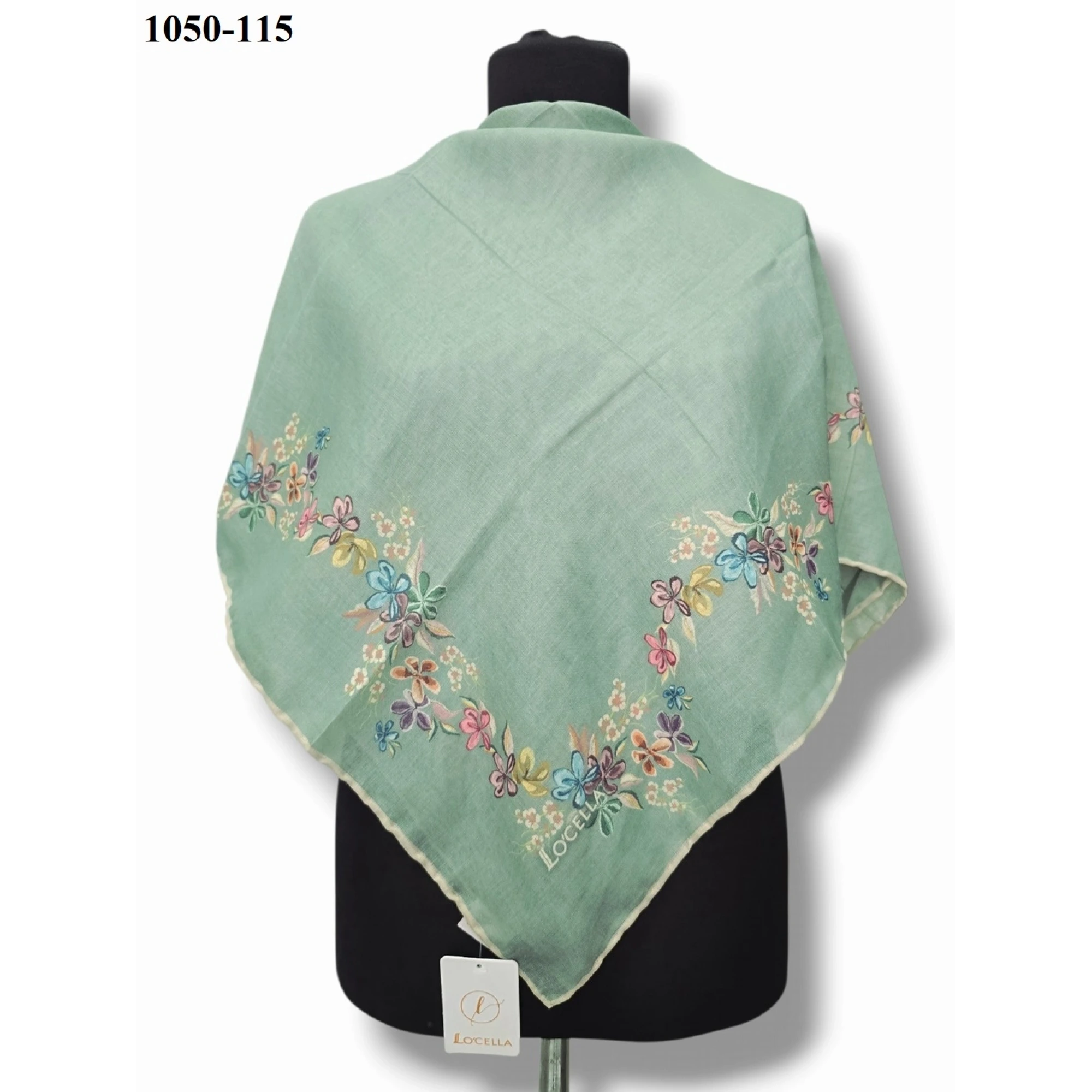 Locella Soft Pamuk Eşarp (Mint) 1050-115