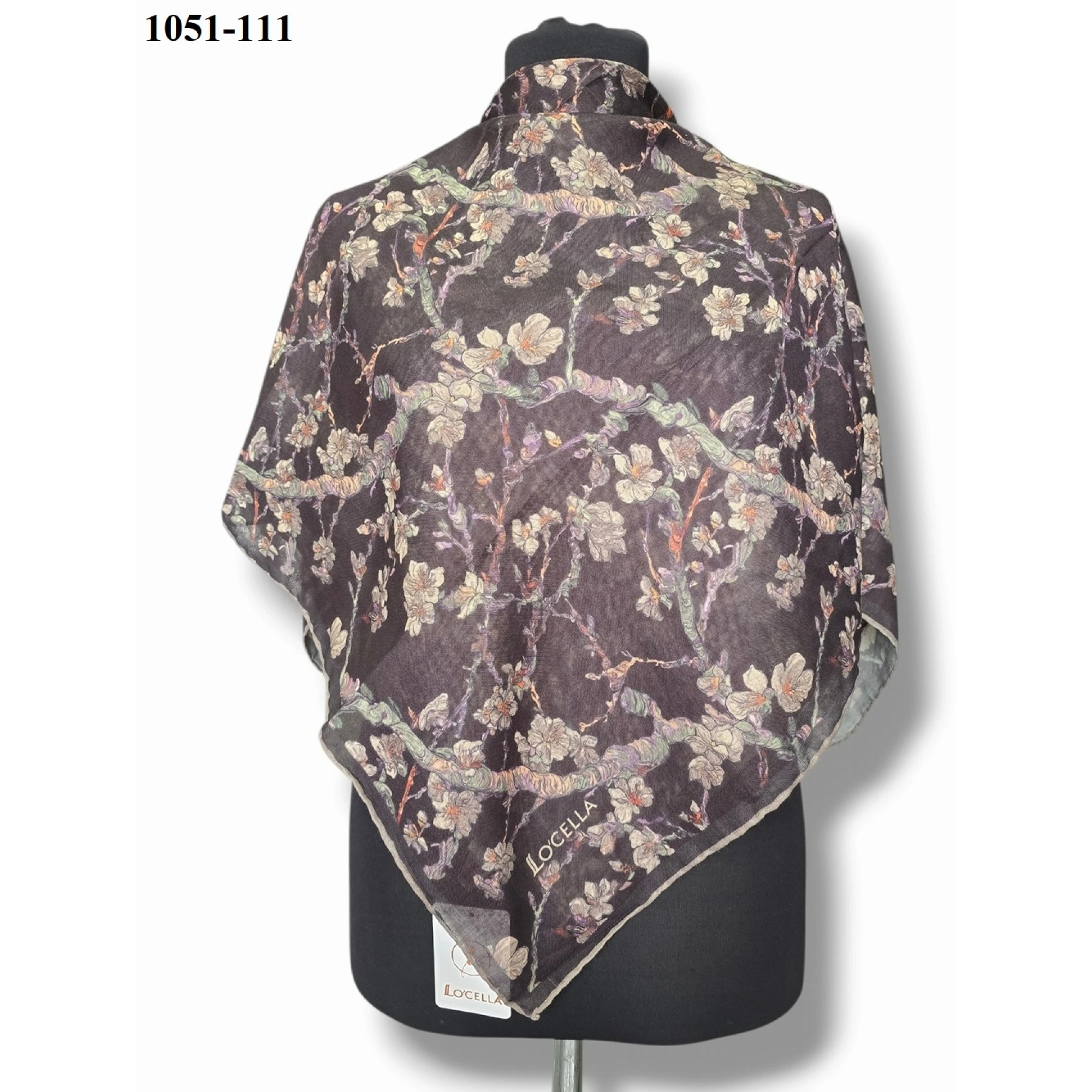 Locella Soft Pamuk Eşarp (Acı Kahve) 1051-111