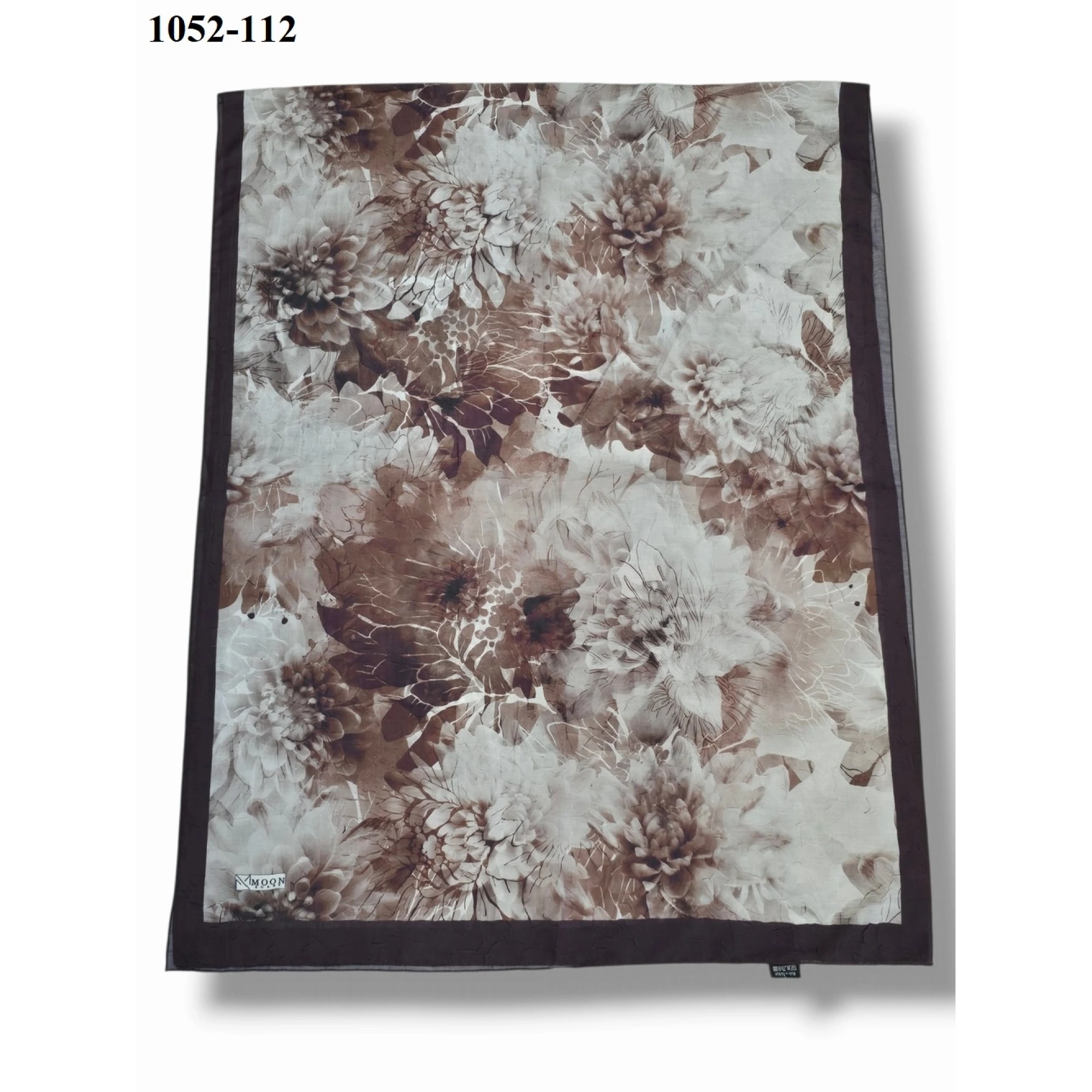 Moon Scarf Bambu Pamuk Şal (Kahve) 1052-112