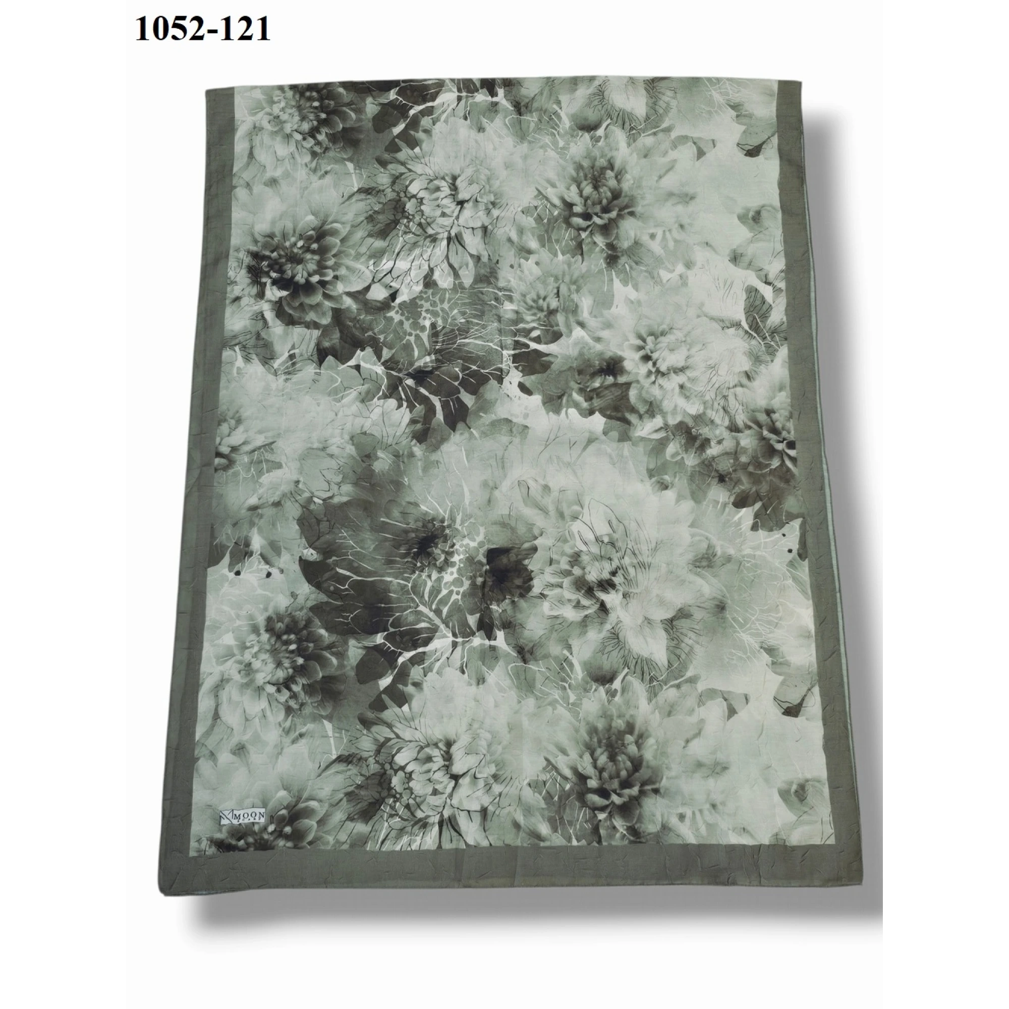 Moon Scarf Bambu Pamuk Şal (Küf Yeşili) 1052-121