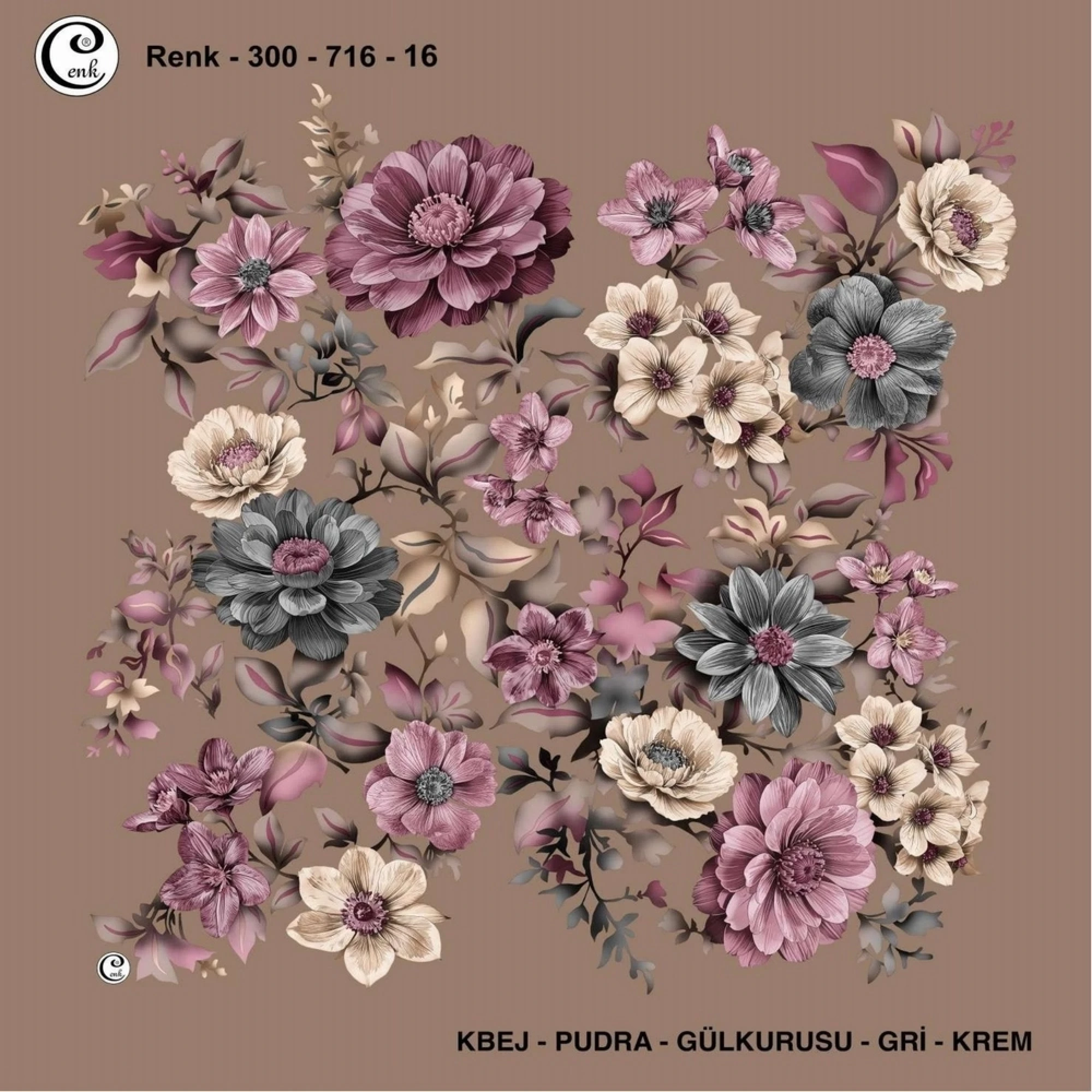 Cenk Desenli Oyalık Yazma 716-16