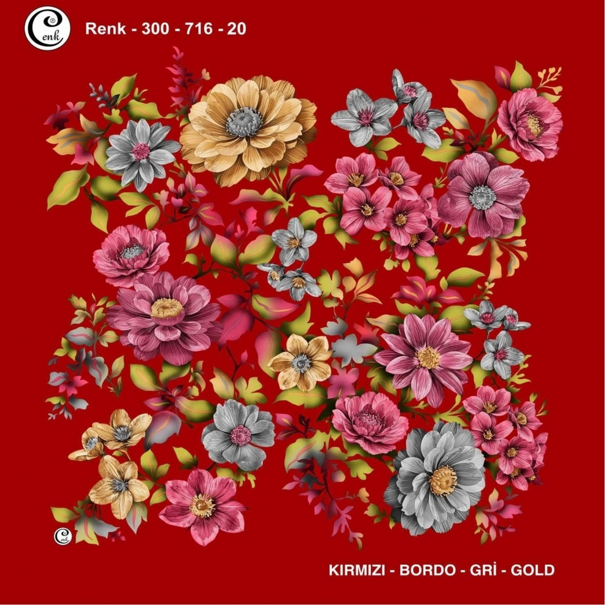 Cenk Desenli Oyalık Yazma 716-20