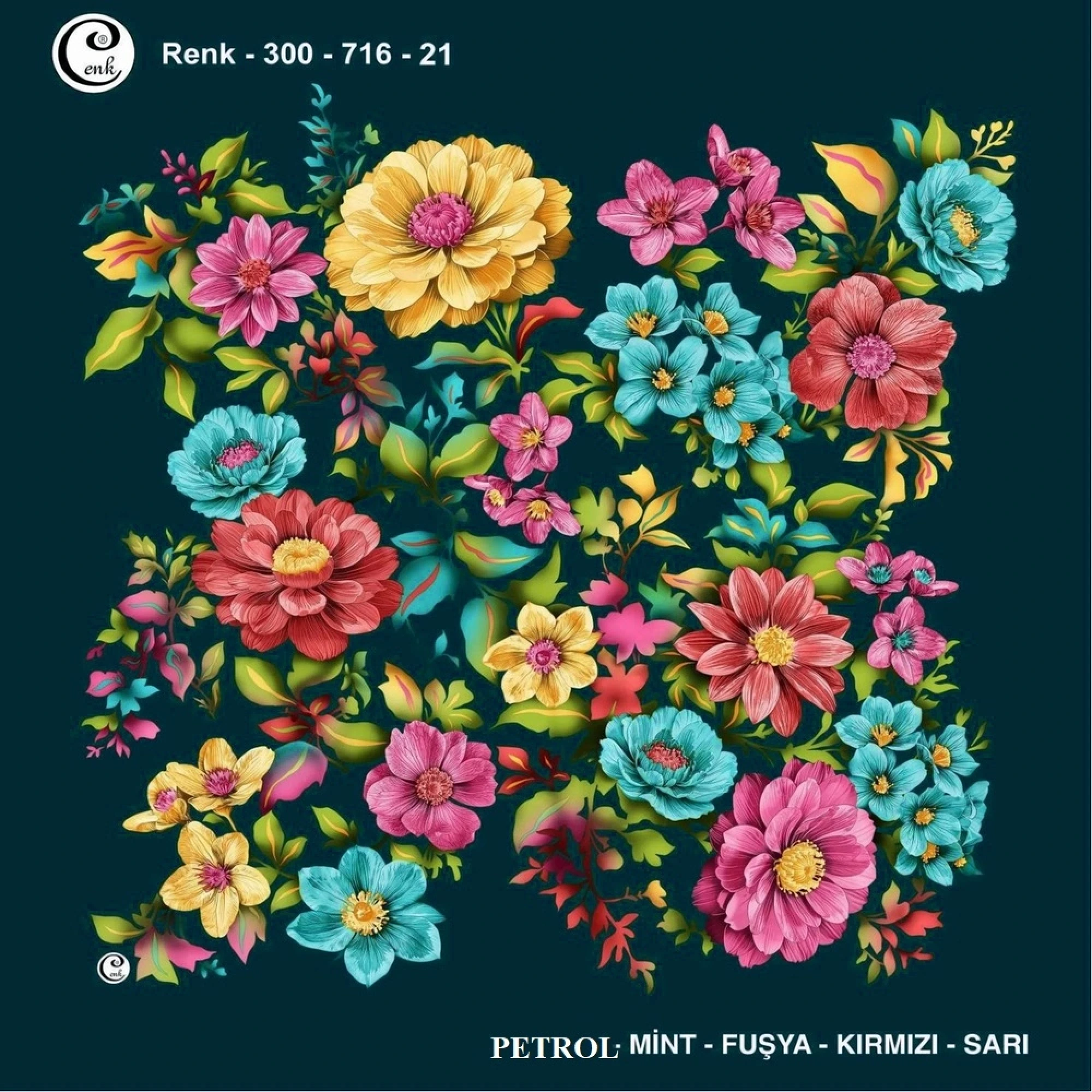 Cenk Desenli Oyalık Yazma 716-21