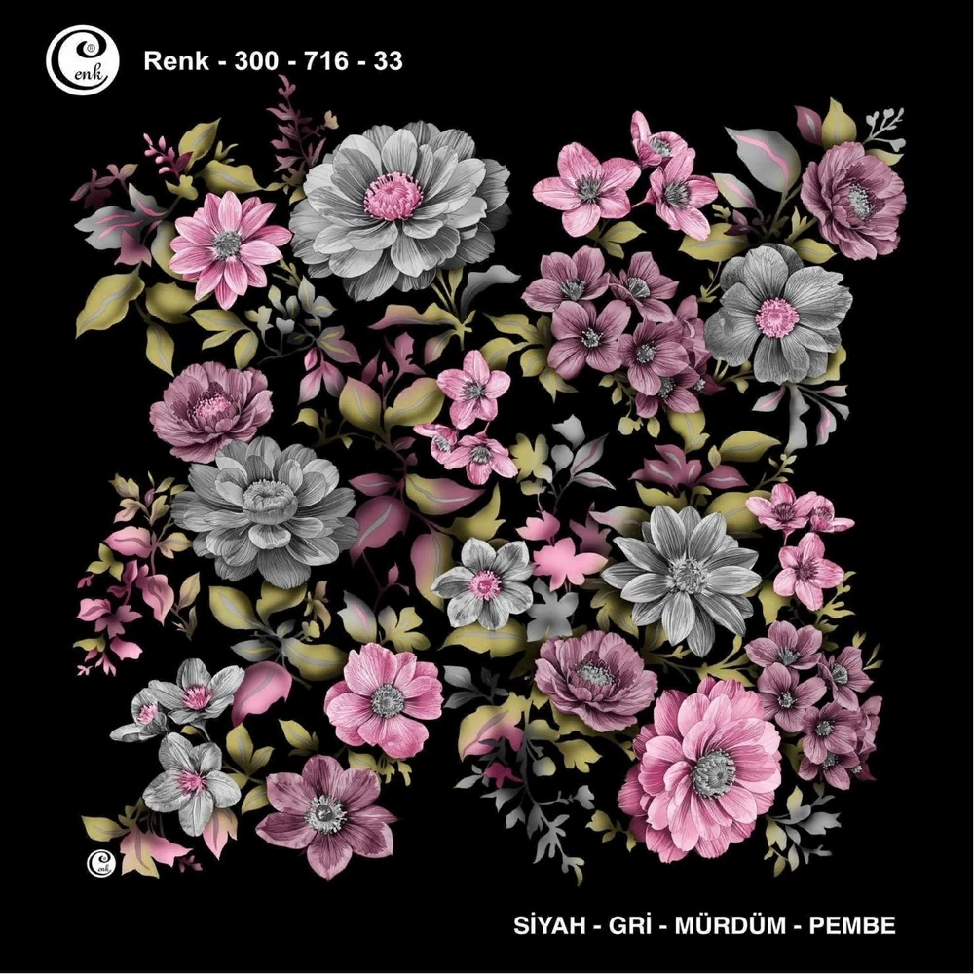 Cenk Desenli Oyalık Yazma 716-33