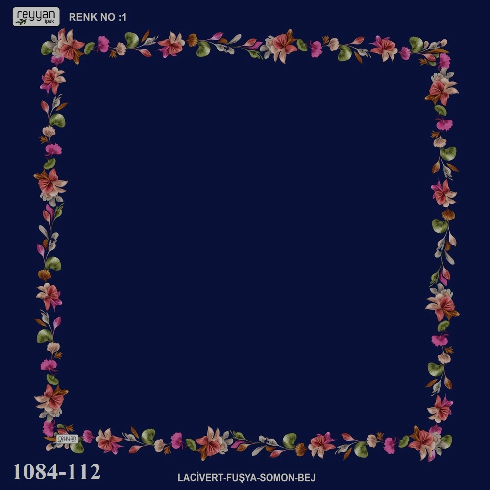 Reyyan İpek İçi Boş Desenli Oyalık Yazma 1084-112